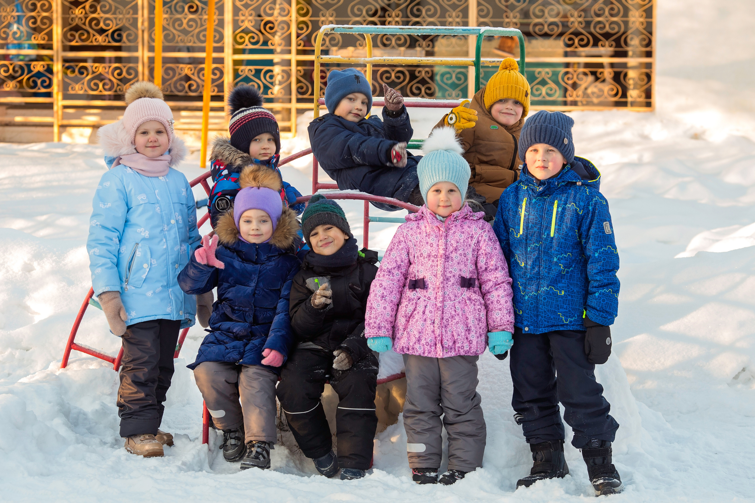 Коллективные фотосъемки для детских садов, в том числе на выпускные альбомы. Главная