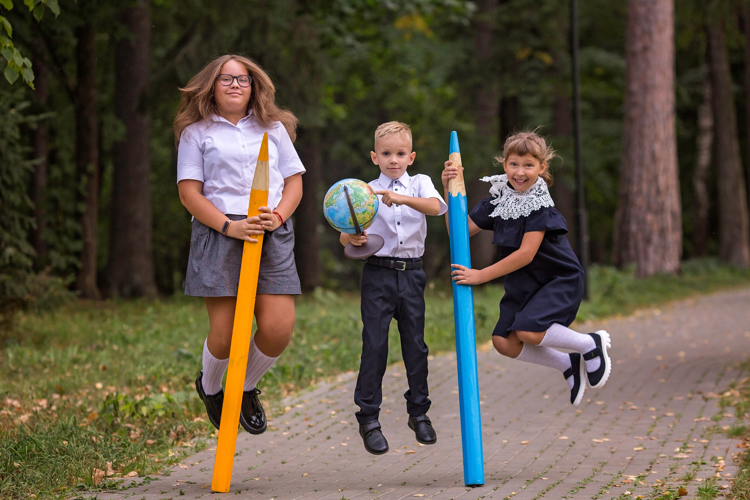 Коллективные фотосъемки для средних классов, в том числе на выпускные альбомы. Главная
