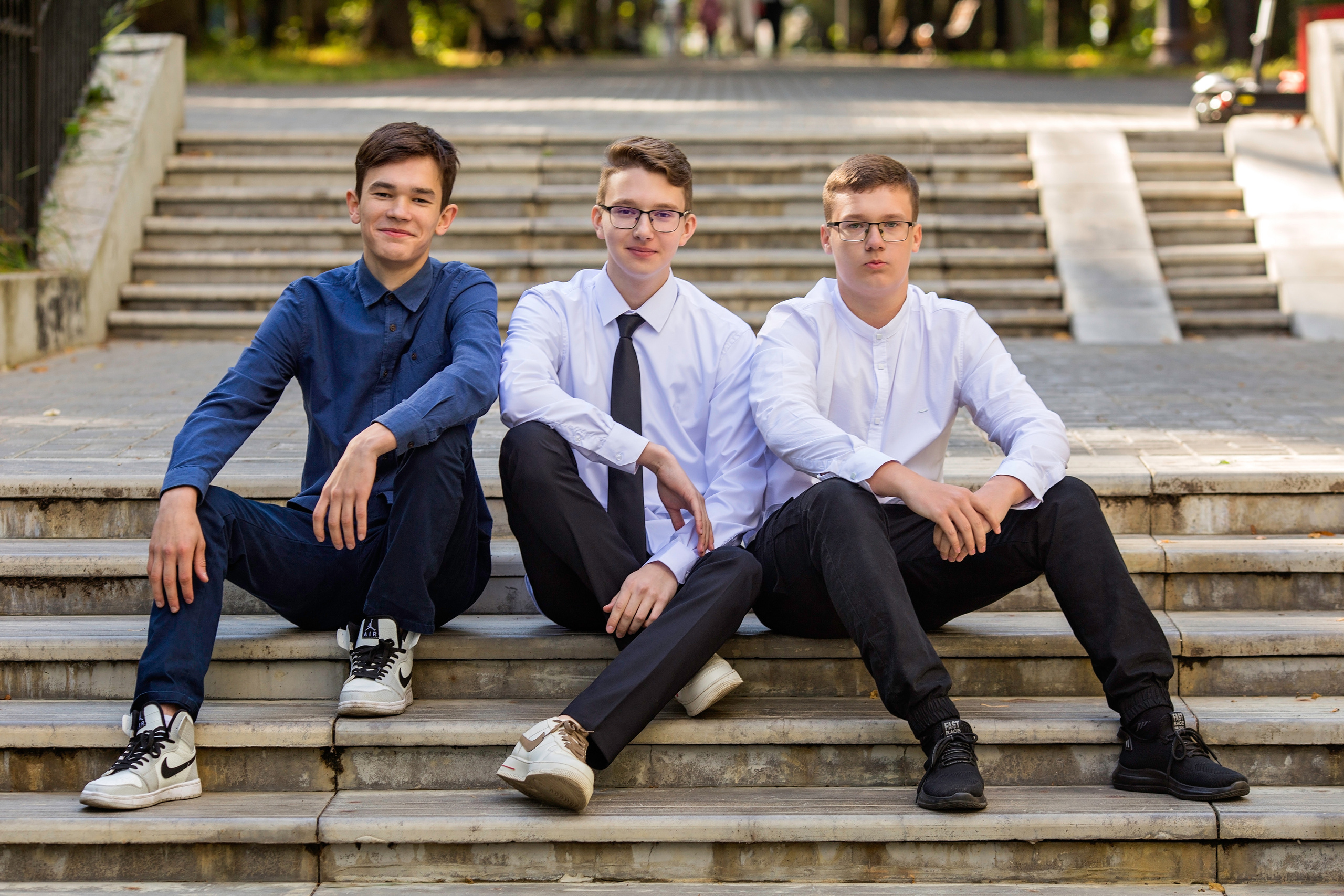 Коллективные фотосъемки для старших классов, в том числе на выпускные альбомы. Главная