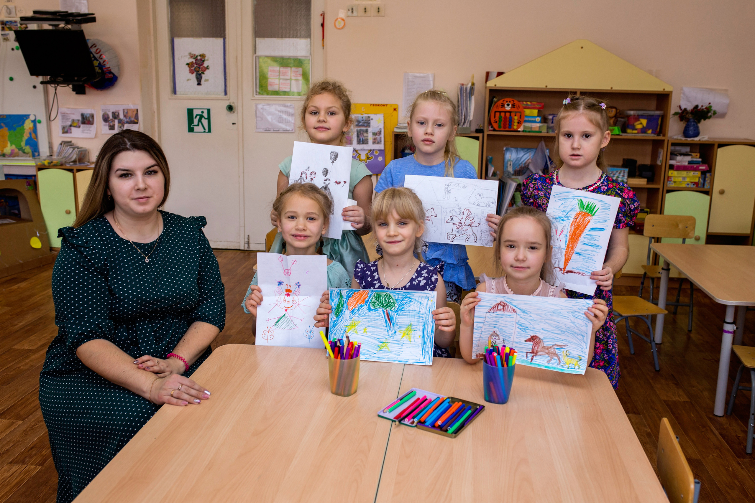 Коллективные фотосъемки для детских садов, в том числе на выпускные альбомы. Главная