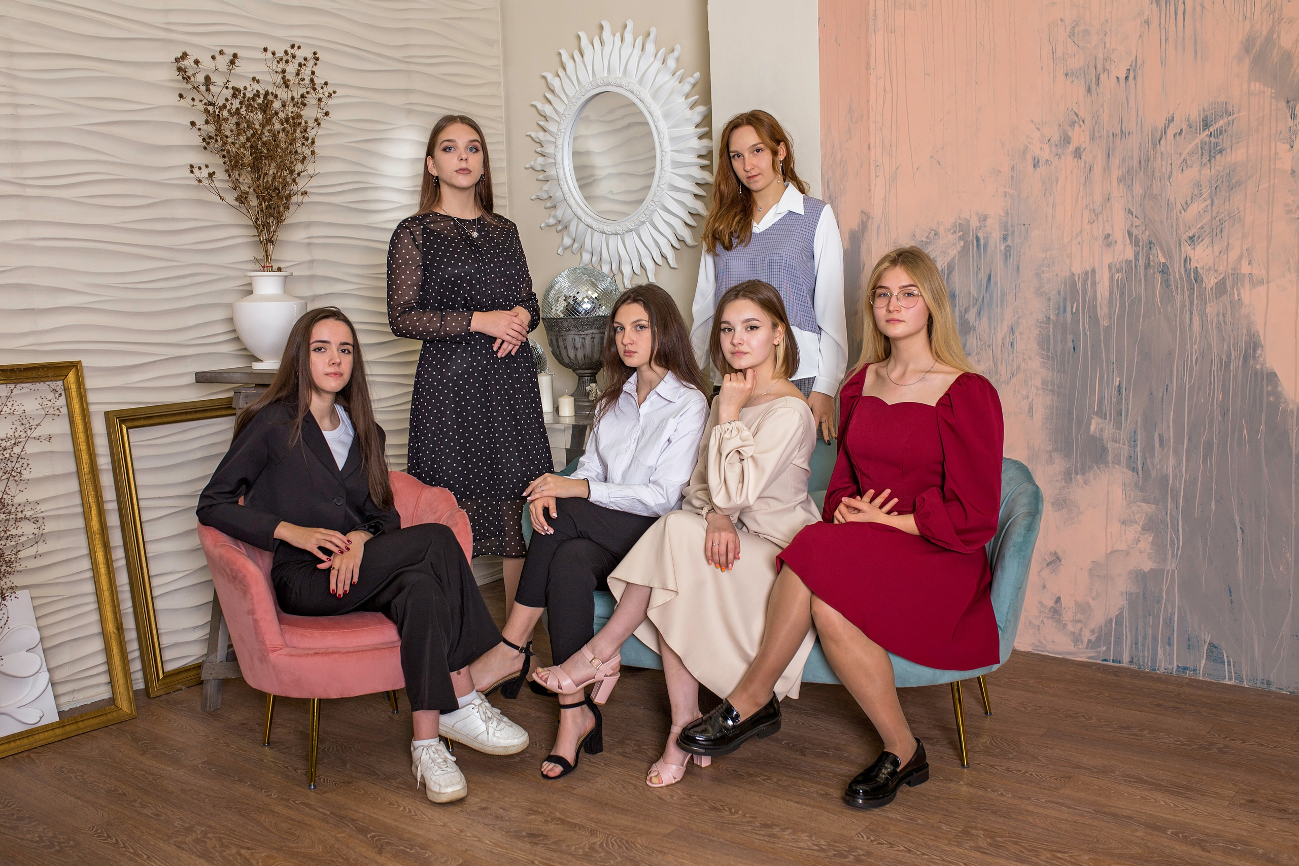 Коллективные фотосъемки для старших классов, в том числе на выпускные альбомы. Главная