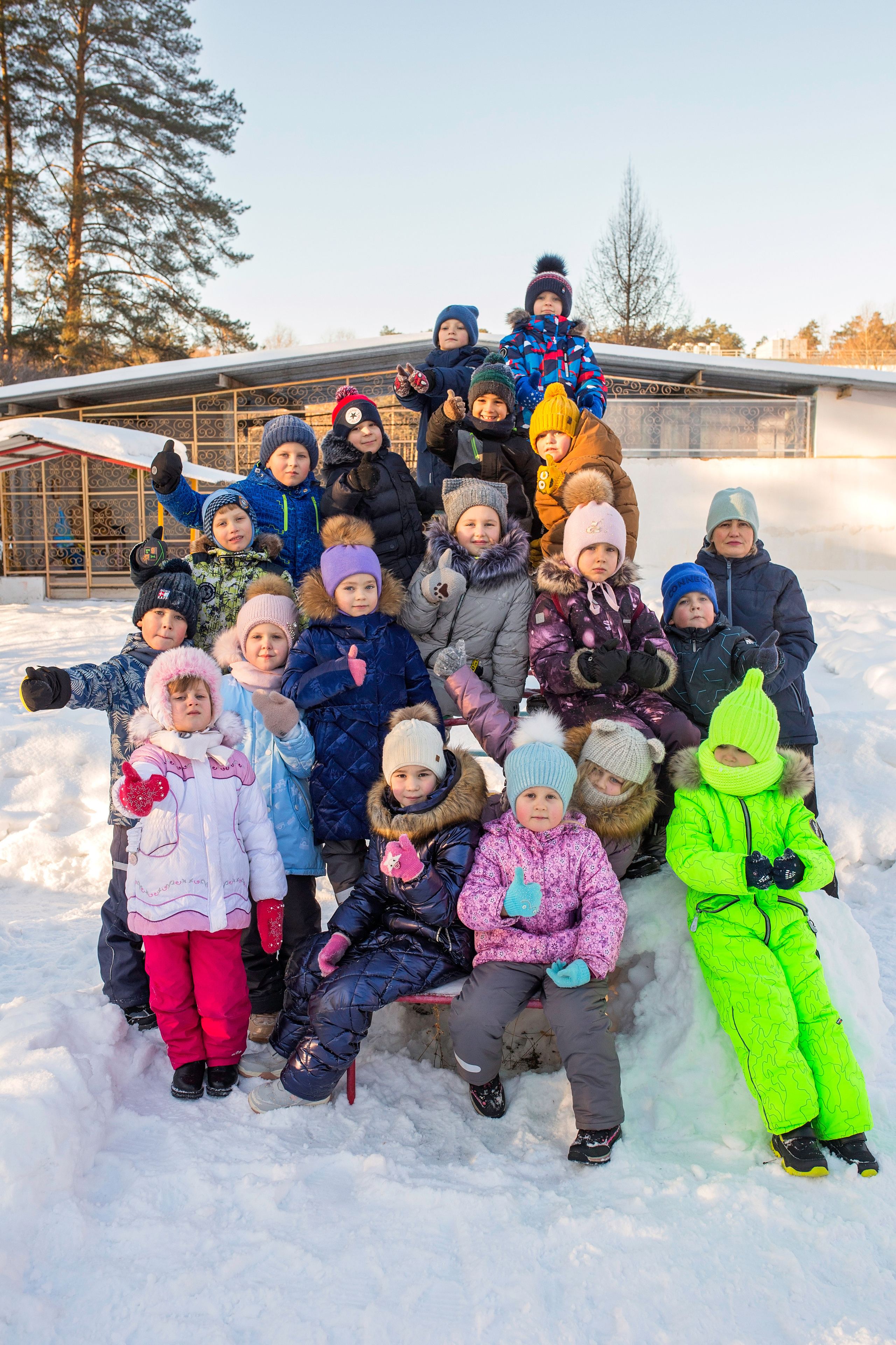 Коллективные фотосъемки для детских садов, в том числе на выпускные альбомы. Главная
