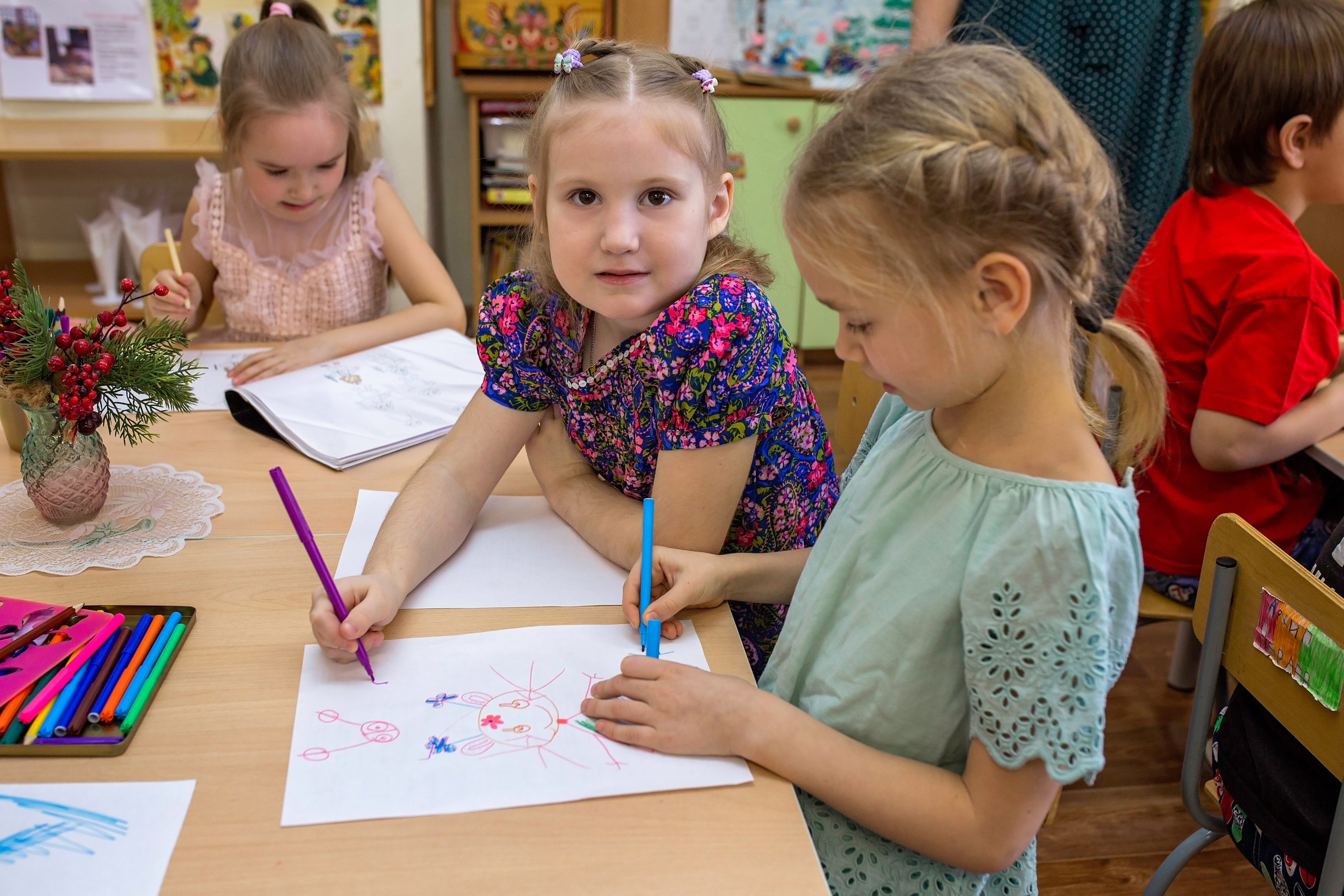 Коллективные фотосъемки для детских садов, в том числе на выпускные альбомы. Главная
