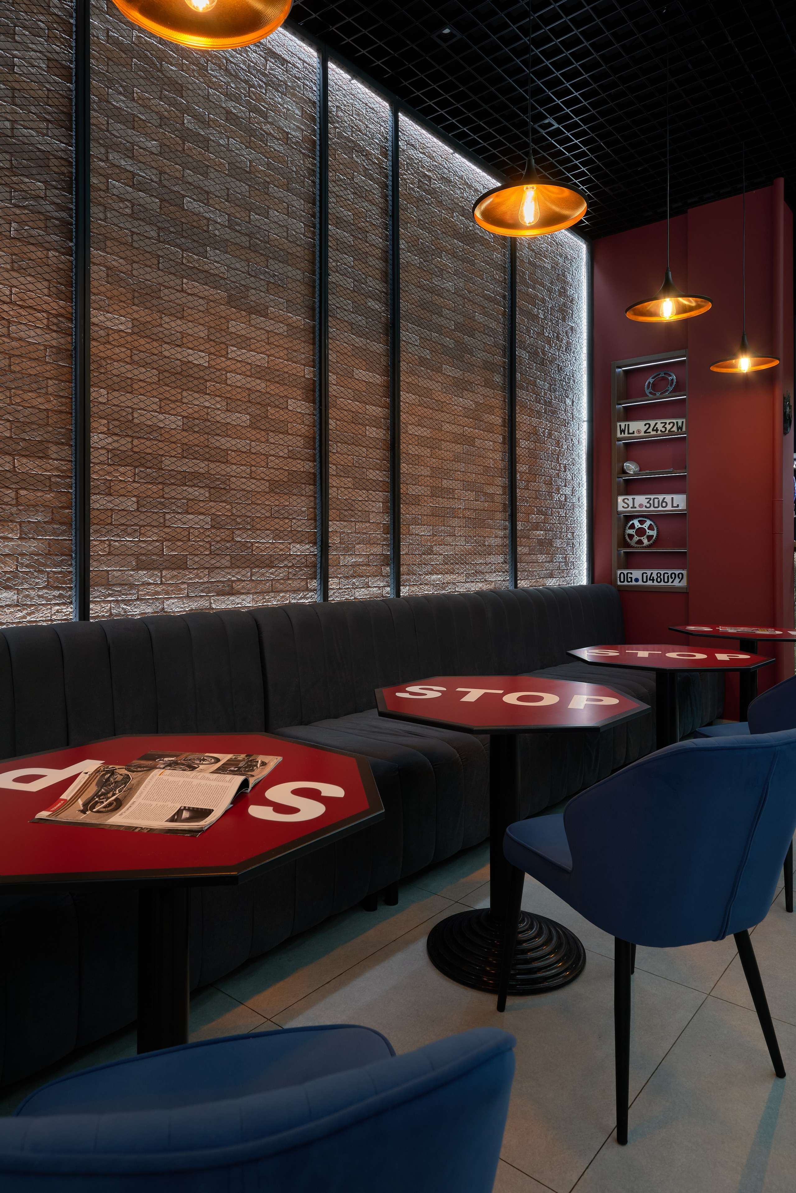 Кафе Мюнхен, Костанай (Казахстан). Абросимов Лев интерьерный и архитектурный фотограф