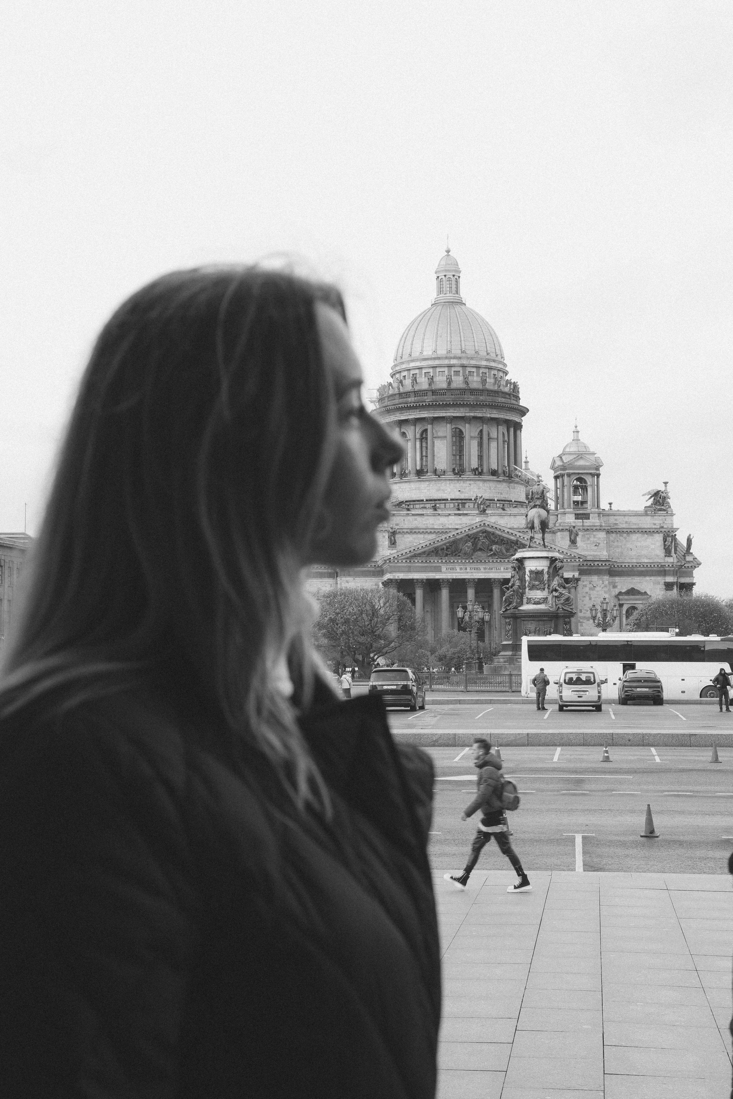 Дарья. Портретная фотосессия на улицах Санкт-Петербурга. Фотограф в Санкт-Петербурге Валерия Закатеева