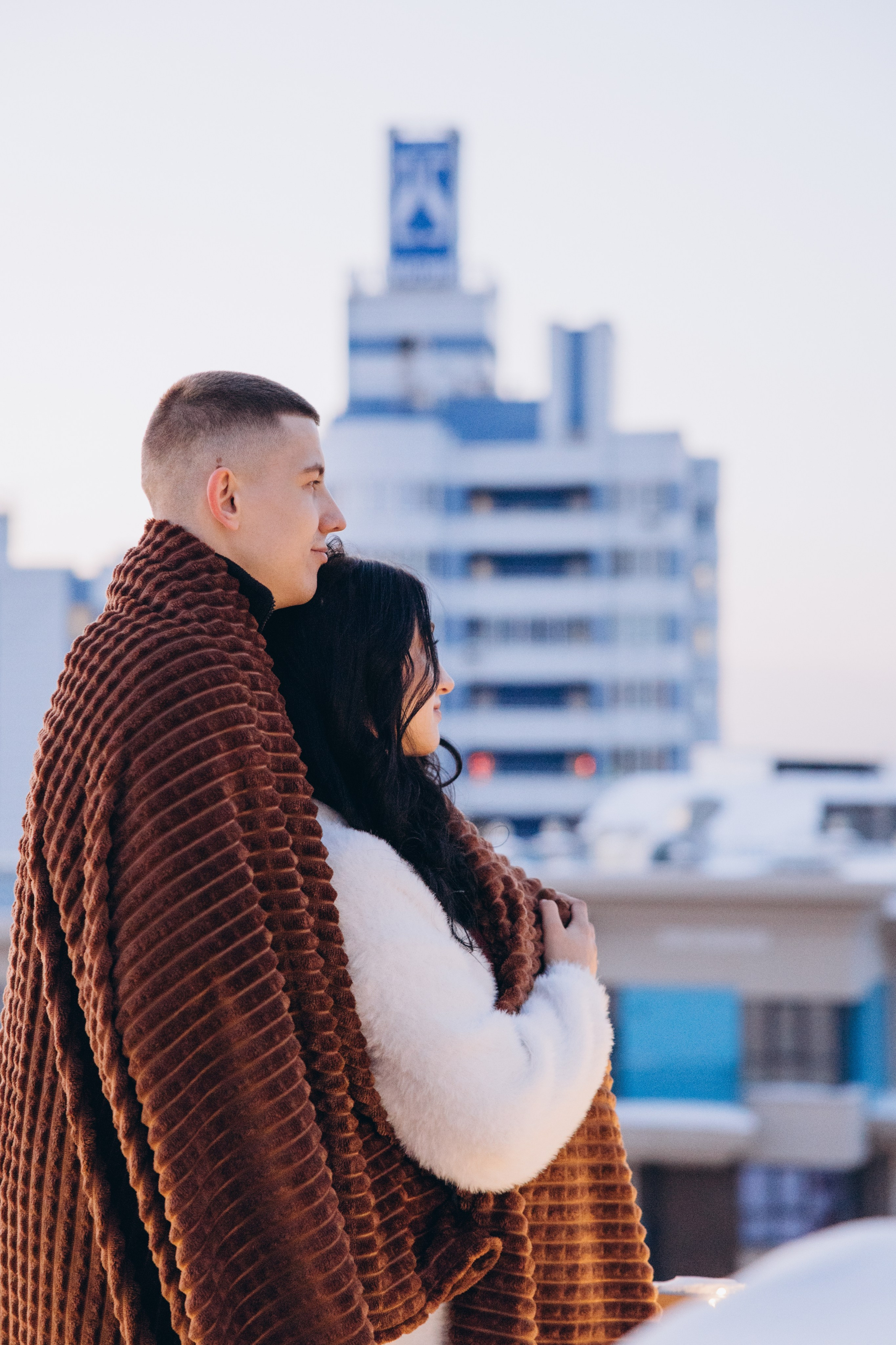 Свидание на крыше. Свадебный, семейный фотограф в Иркутске Светлана Макаричева