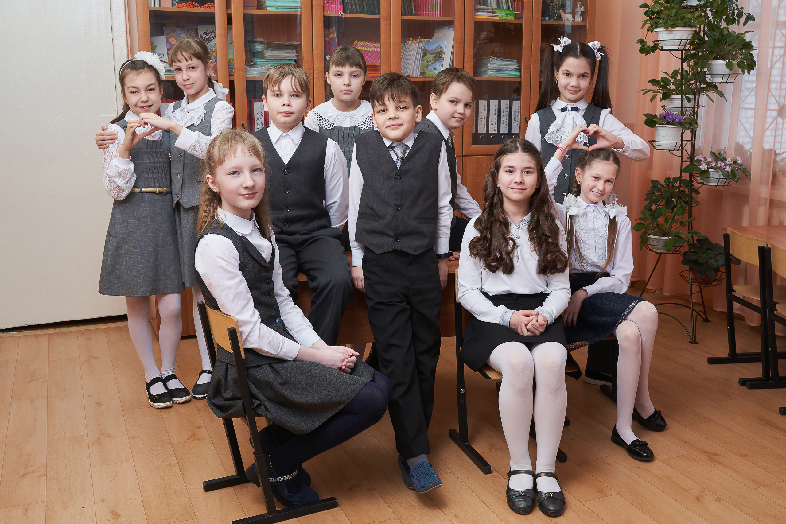 Фотосессия 1, 4 класса в Заволжье, Городце. Школьный фотограф. Фотограф в Заволжье Алексей Шабалин