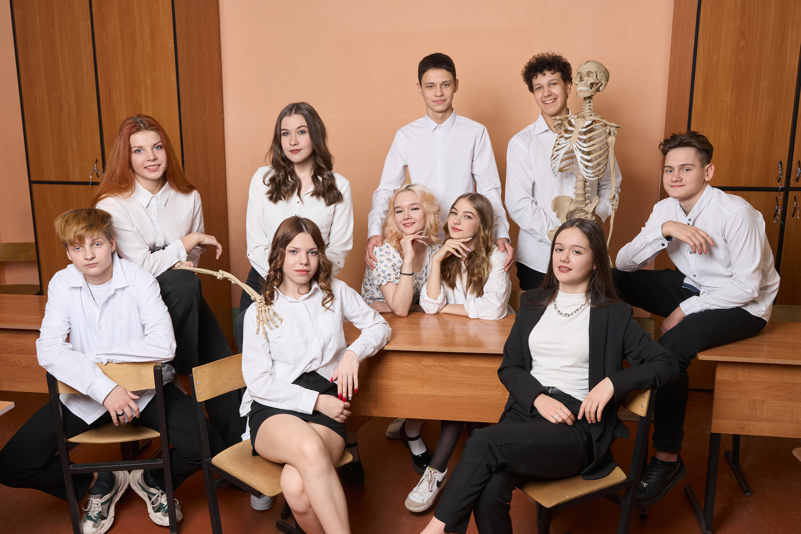 Фотосессия 9, 11 класса в Заволжье, Городце. Школьный фотограф. Фотограф в Заволжье Алексей Шабалин