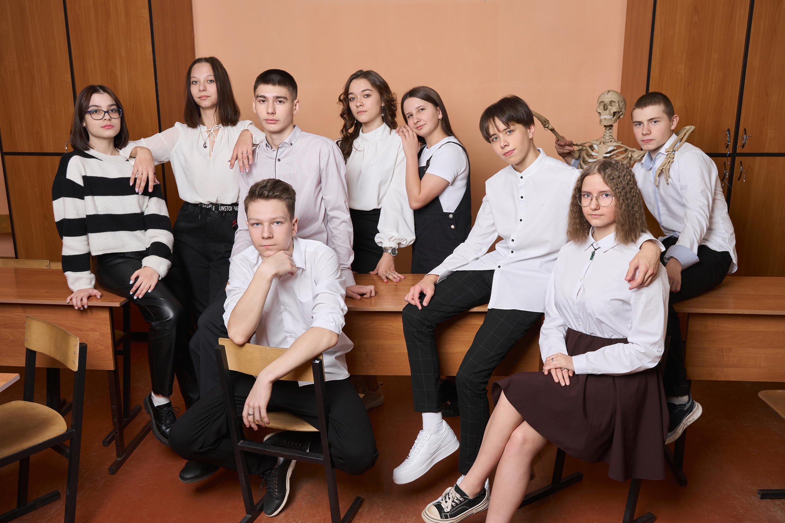 Фотосессия 9, 11 класса в Заволжье, Городце. Школьный фотограф. Фотограф в Заволжье Алексей Шабалин