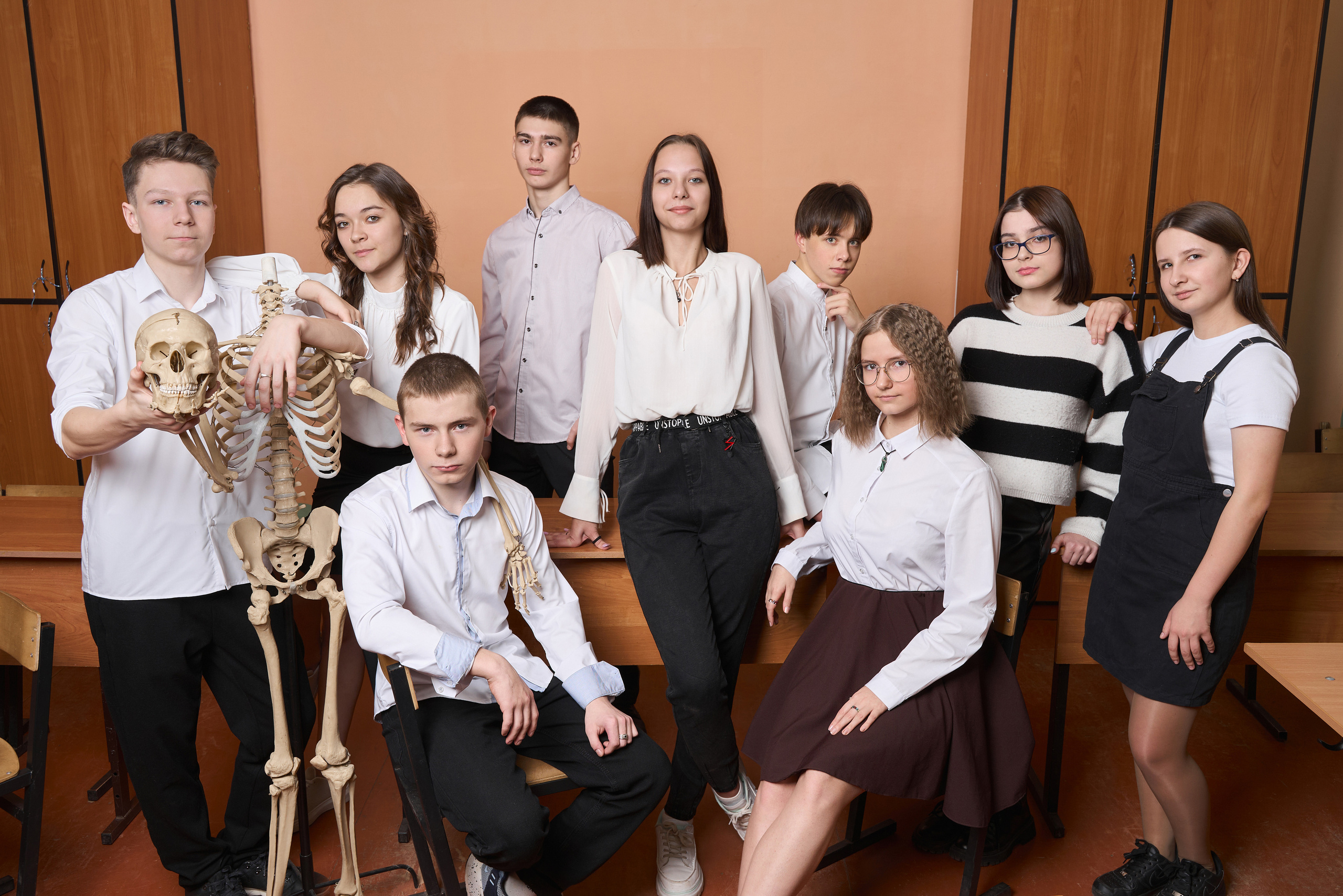 Фотосессия 9, 11 класса в Заволжье, Городце. Школьный фотограф. Фотограф в Заволжье Алексей Шабалин