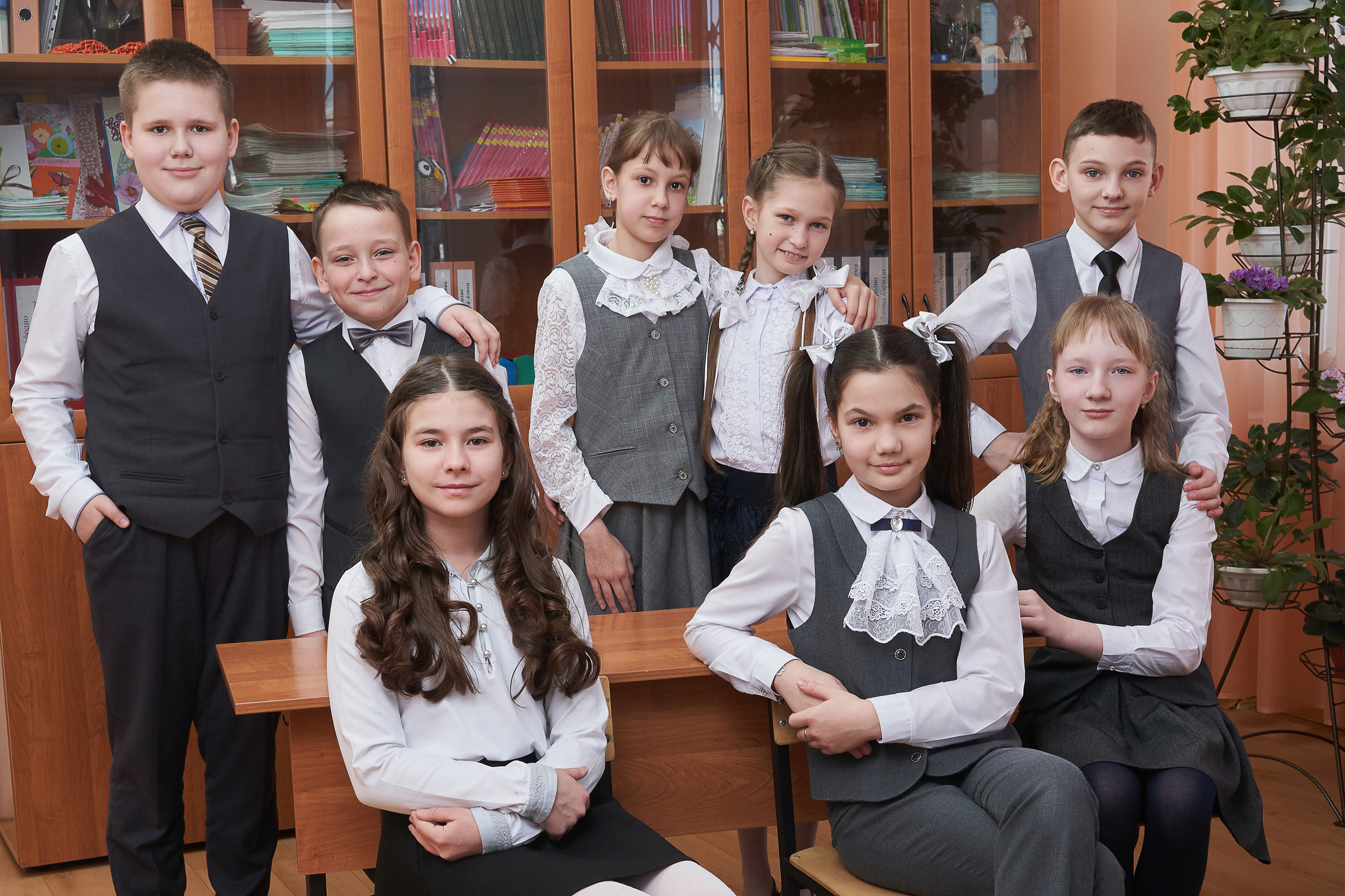 Фотосессия 1, 4 класса в Заволжье, Городце. Школьный фотограф. Фотограф в Заволжье Алексей Шабалин