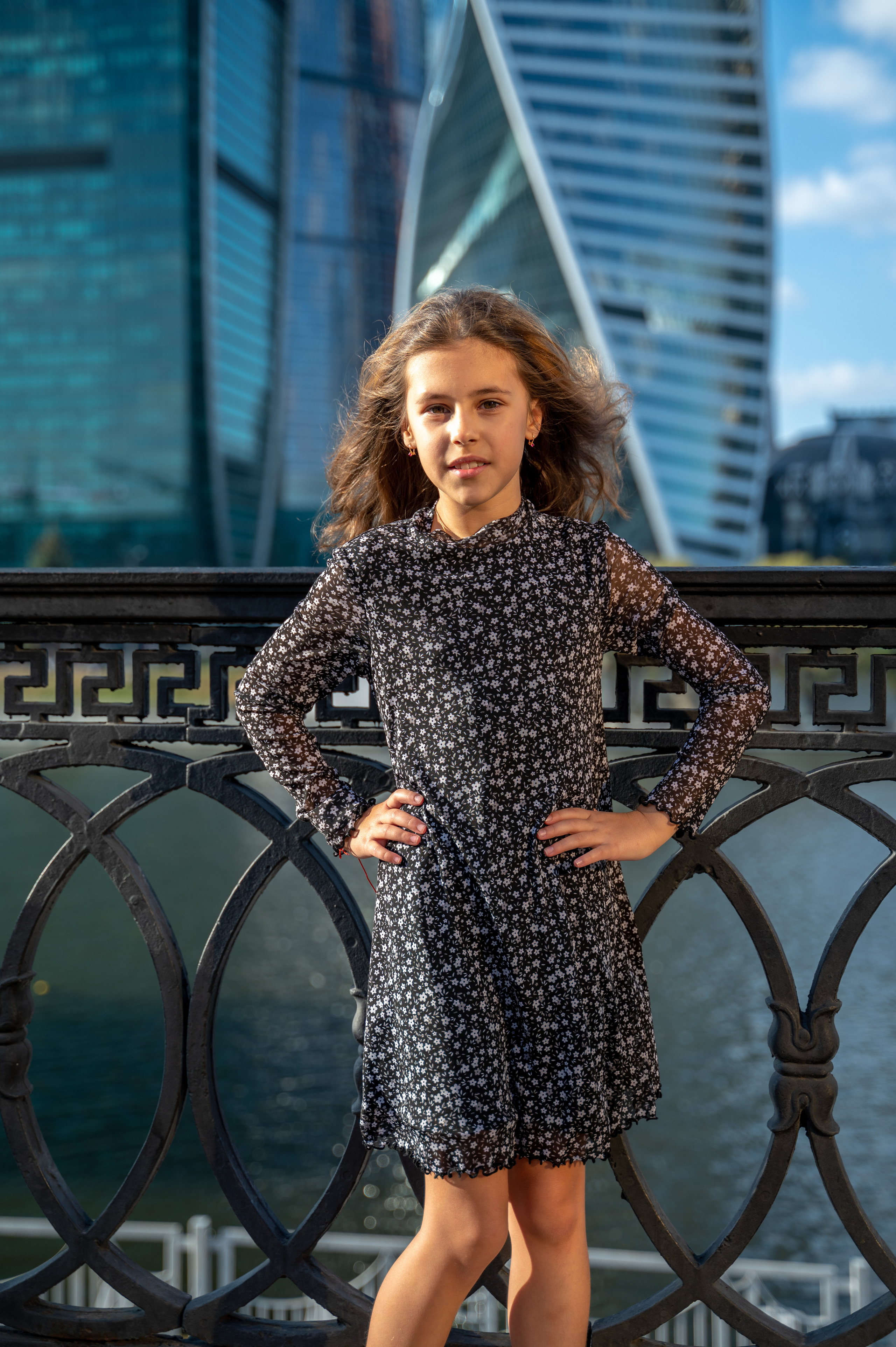 Катя. Moscow City. Vadim Nevenglovskii Фотограф в разных жанрах