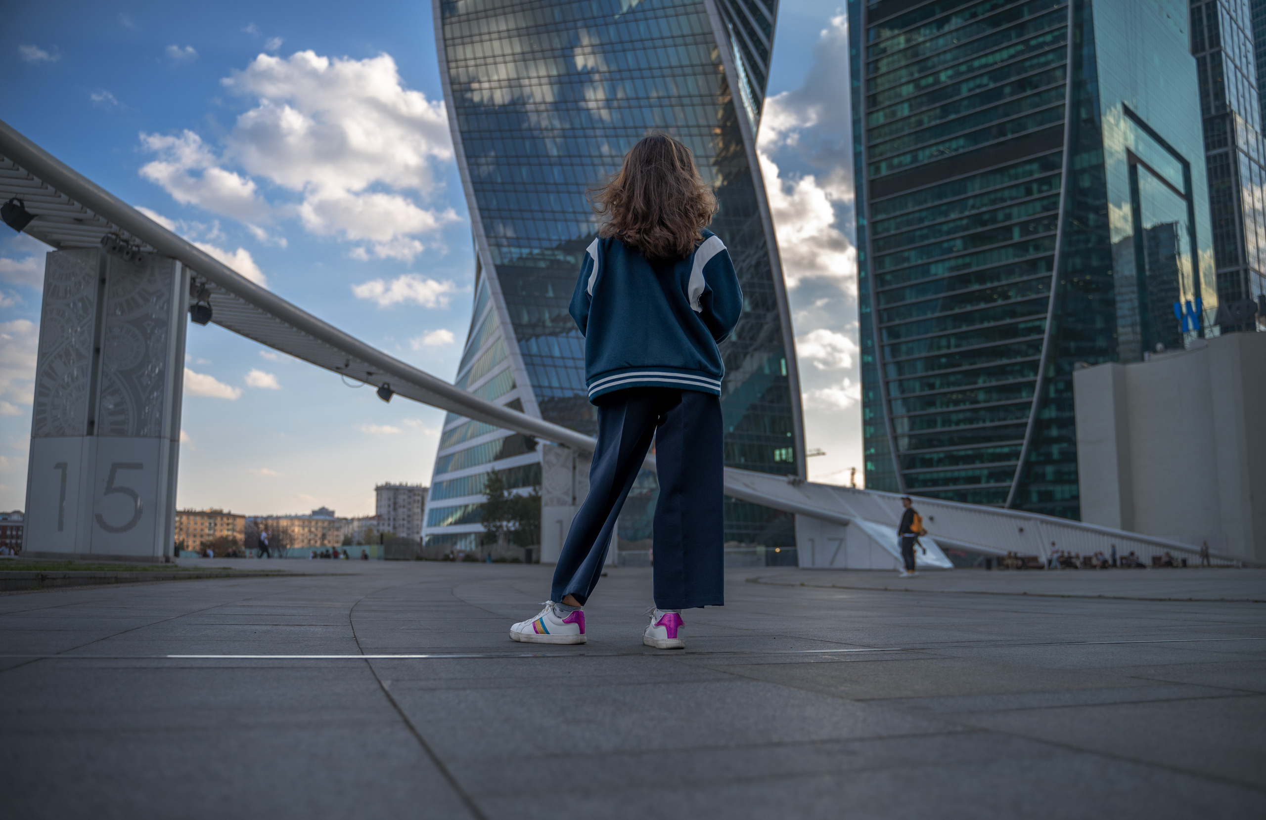 Катя. Moscow City. Vadim Nevenglovskii Фотограф в разных жанрах