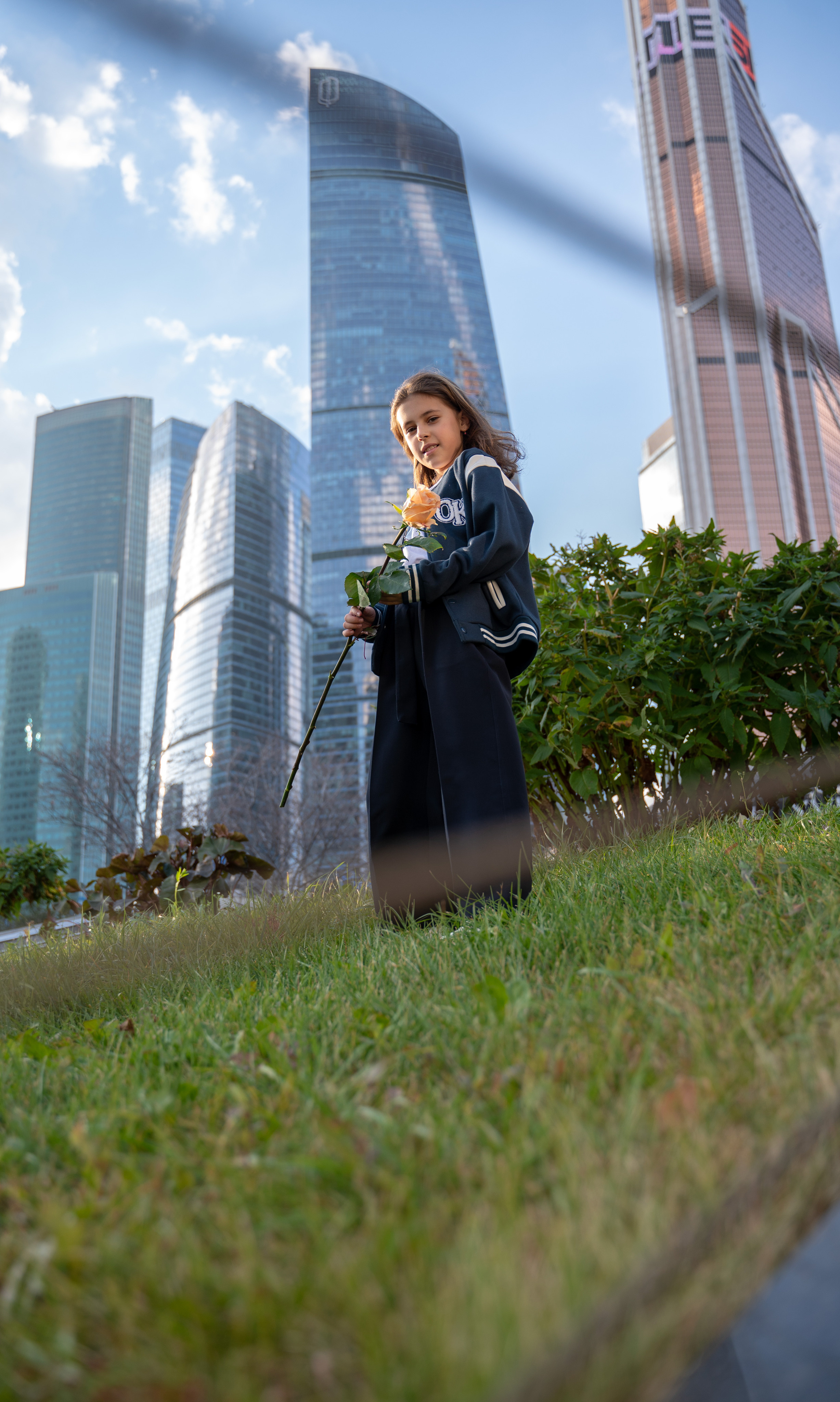 Катя. Moscow City. Vadim Nevenglovskii Фотограф в разных жанрах