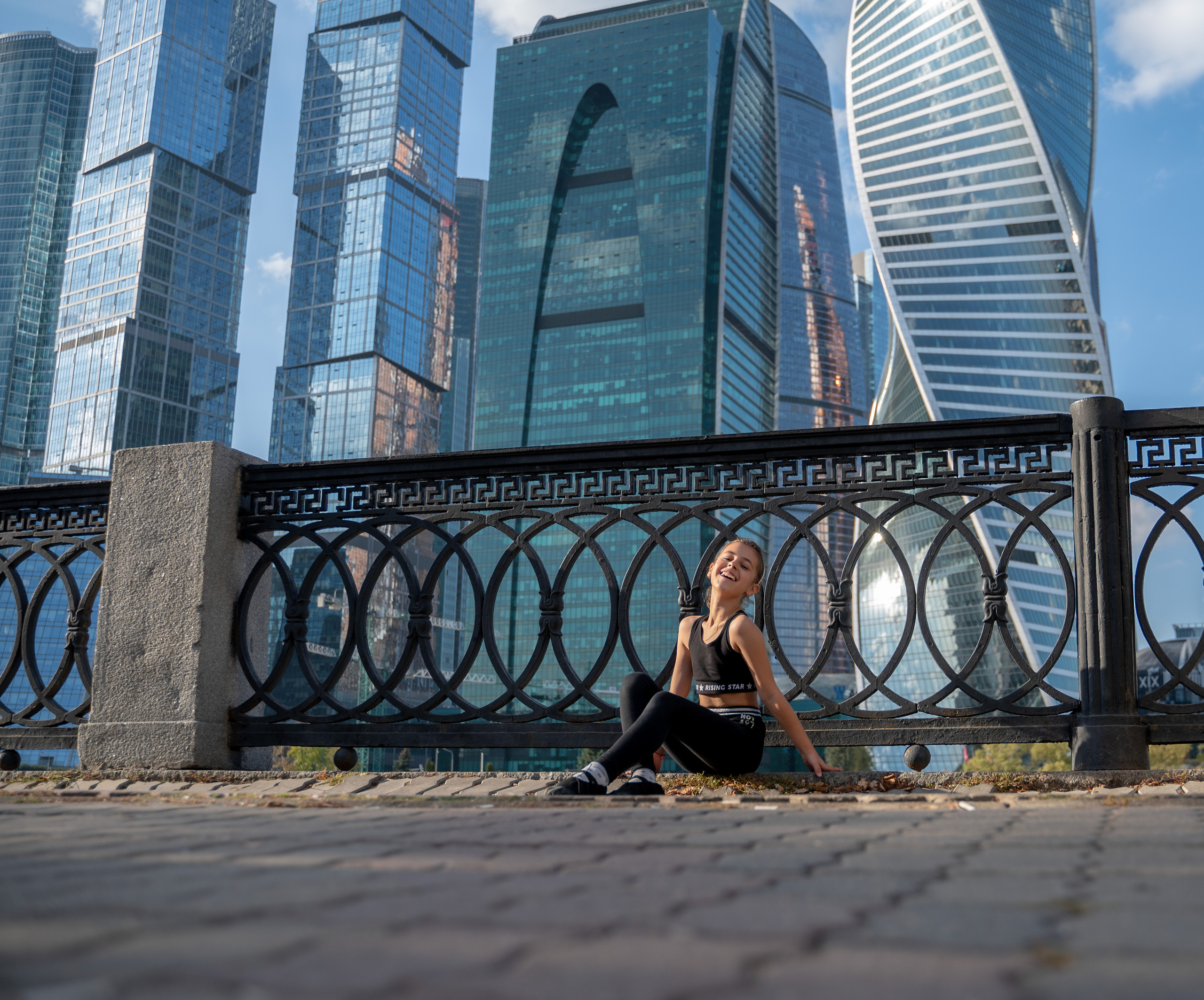 Катя. Moscow City. Vadim Nevenglovskii Фотограф в разных жанрах