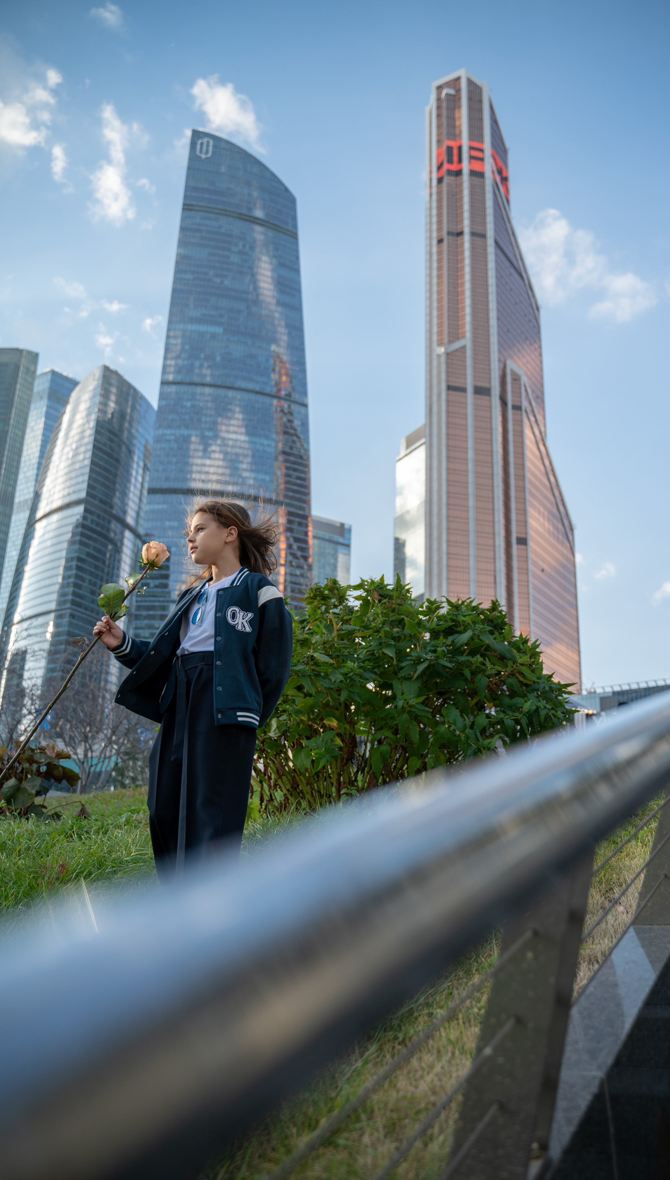 Катя. Moscow City. Vadim Nevenglovskii Фотограф в разных жанрах