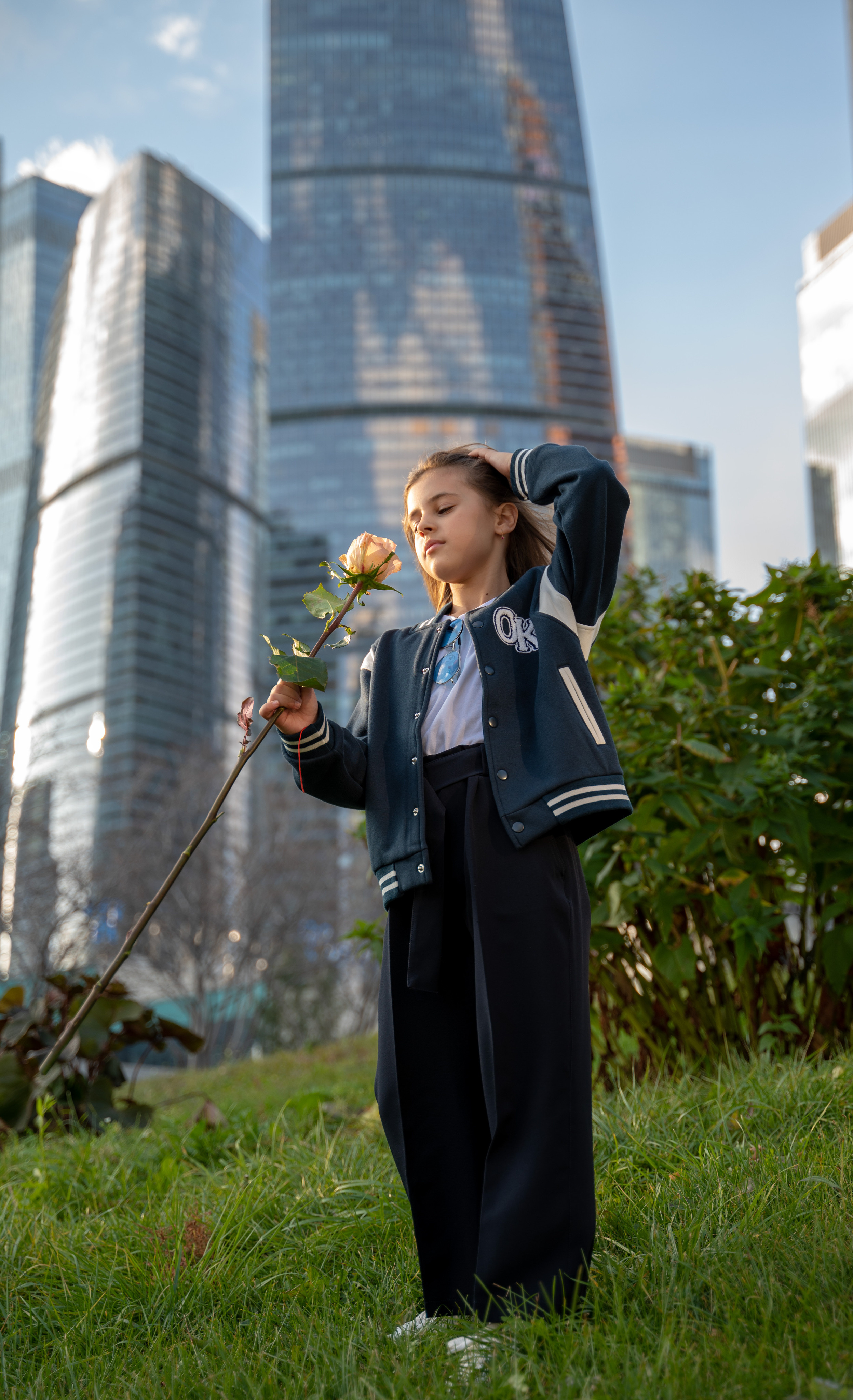 Катя. Moscow City. Vadim Nevenglovskii Фотограф в разных жанрах