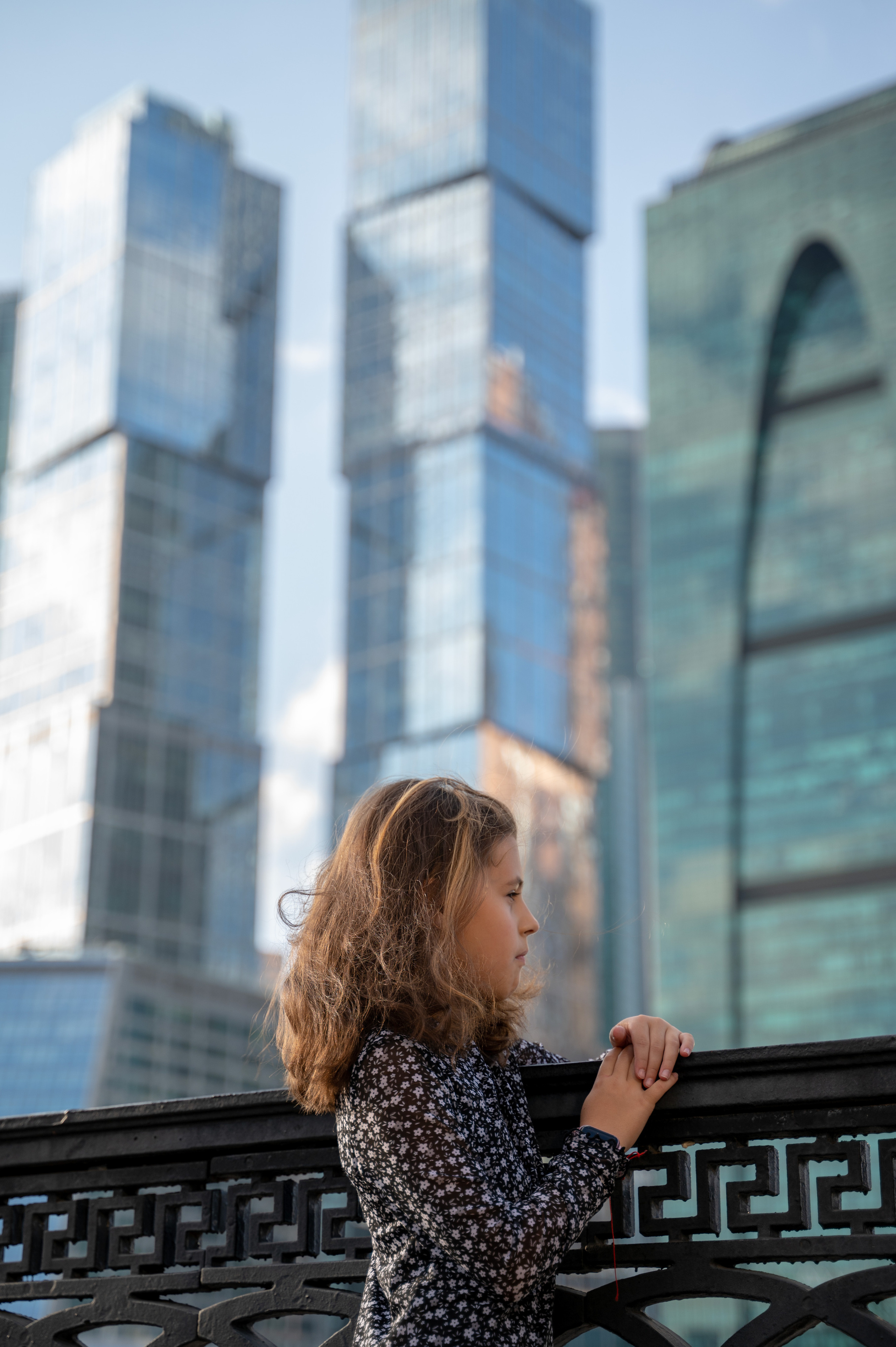 Катя. Moscow City. Vadim Nevenglovskii Фотограф в разных жанрах