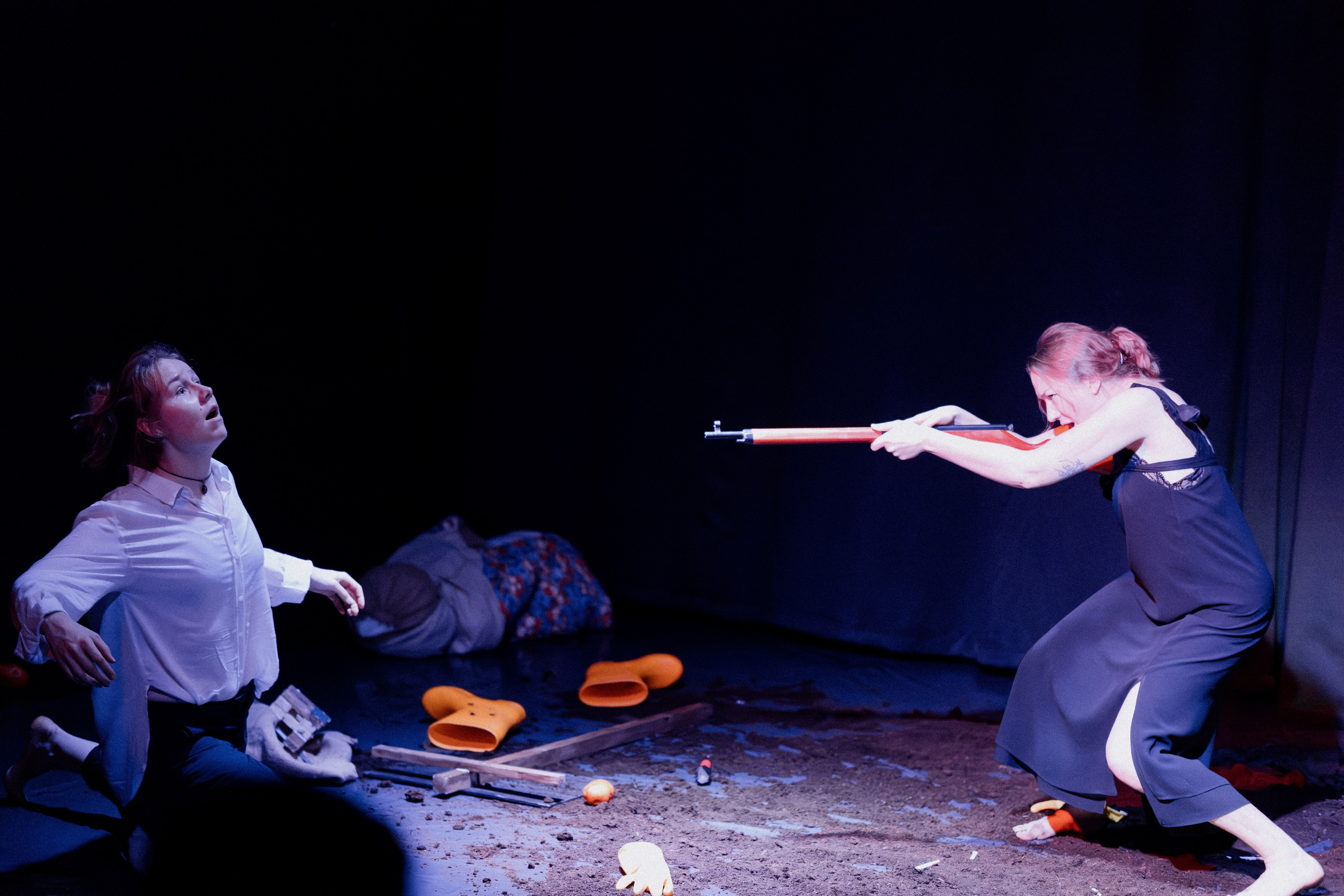 Спектакль «Чудная баба». Репортажный и портретный фотограф Андрей Гаровский