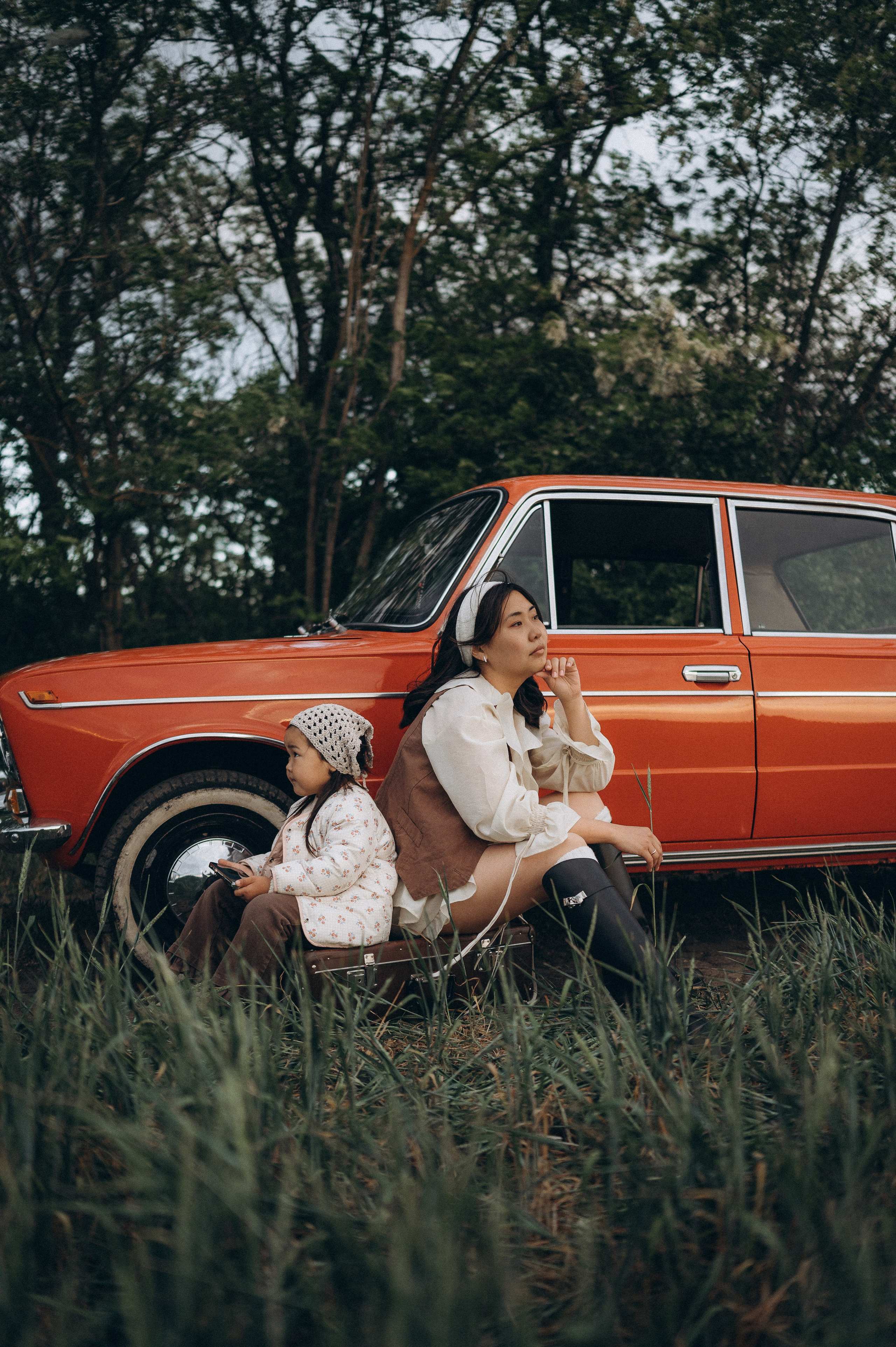 Семейная фотосессия с авто. Семейный фотограф Ростов-на-Дону Татьяна Соколова