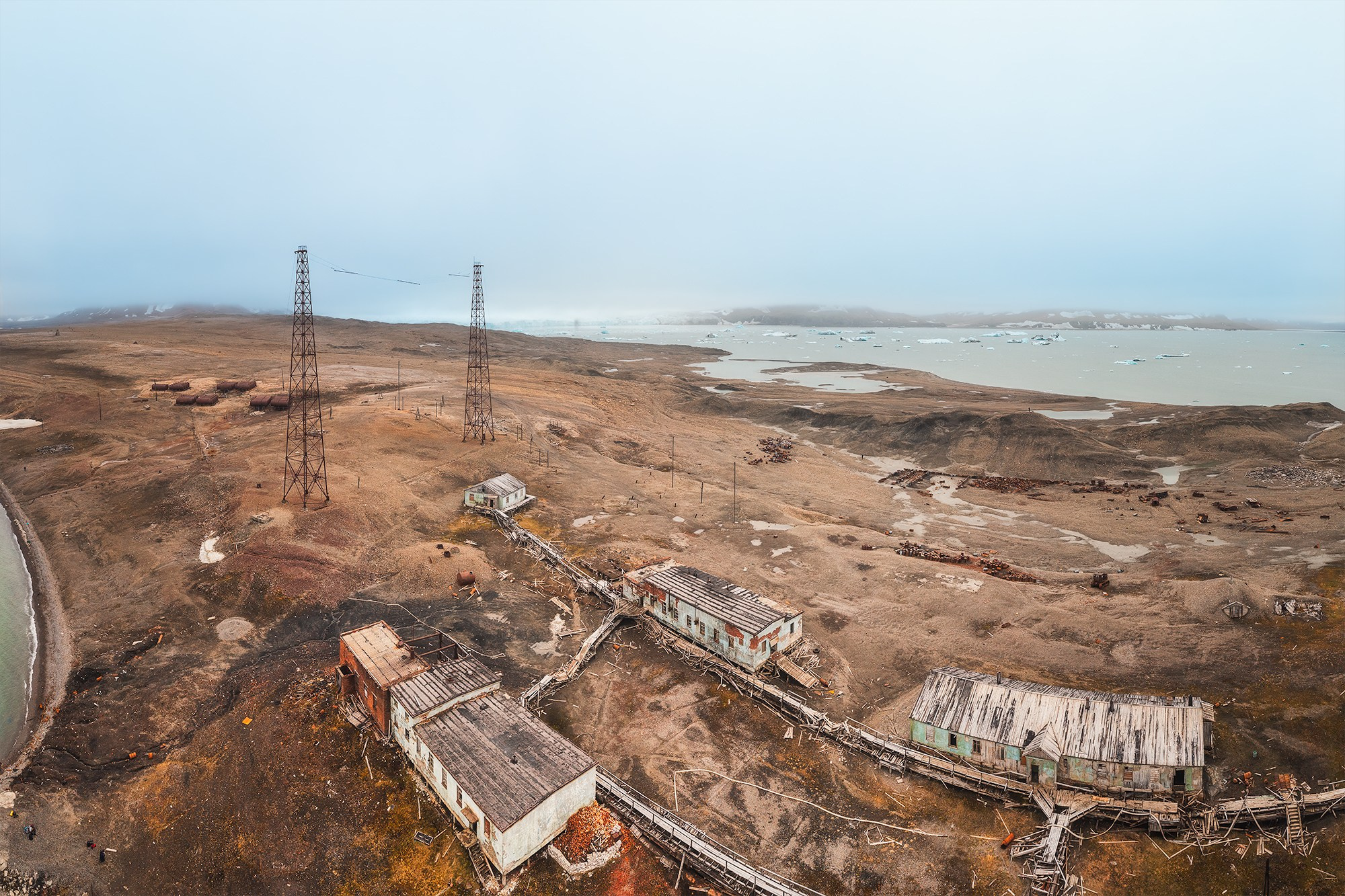 Арктика. Аэросъемка в Архангельске, Александр Ермолин