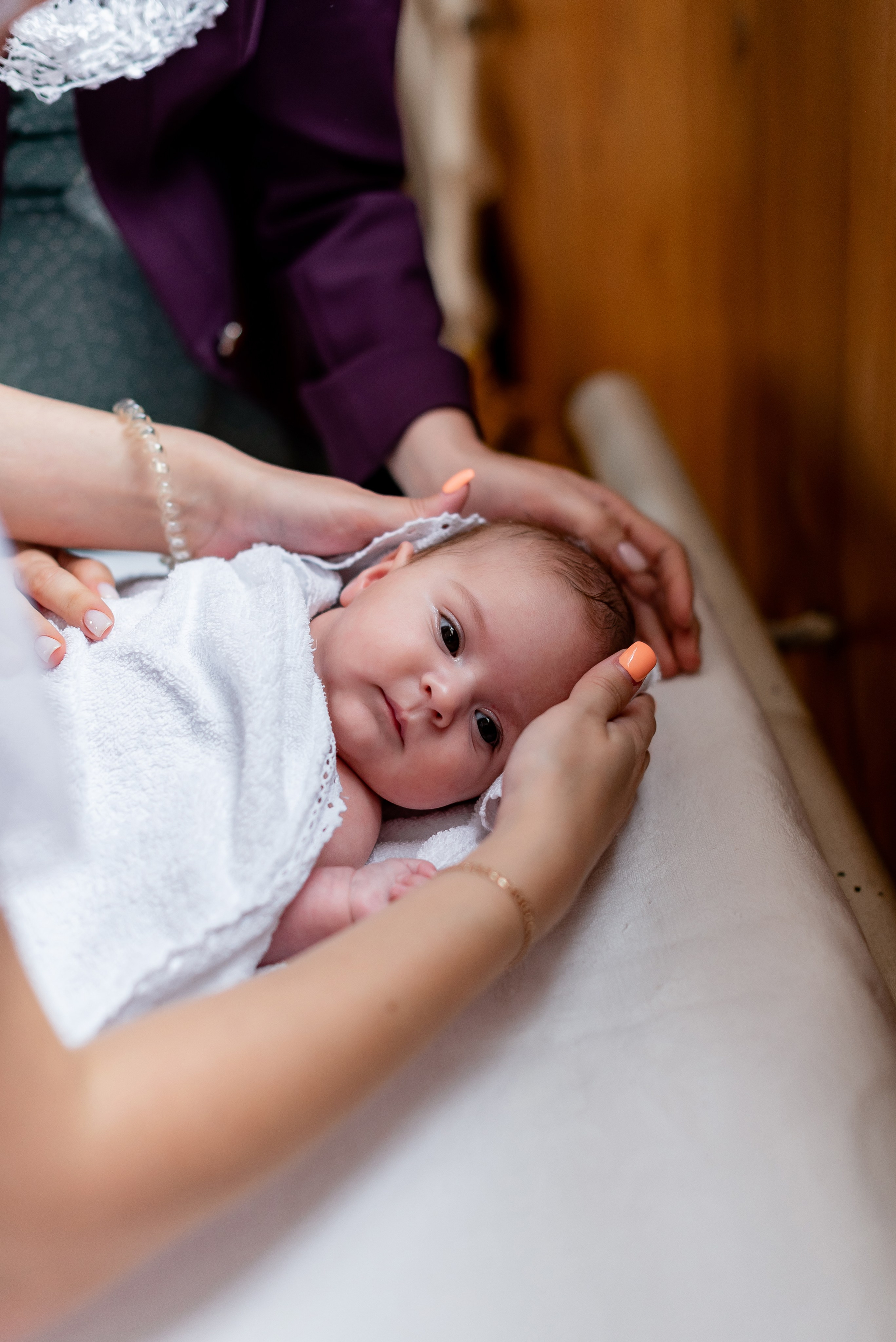 Крещение Ксении. Фотограф Татьяна Иванчикова