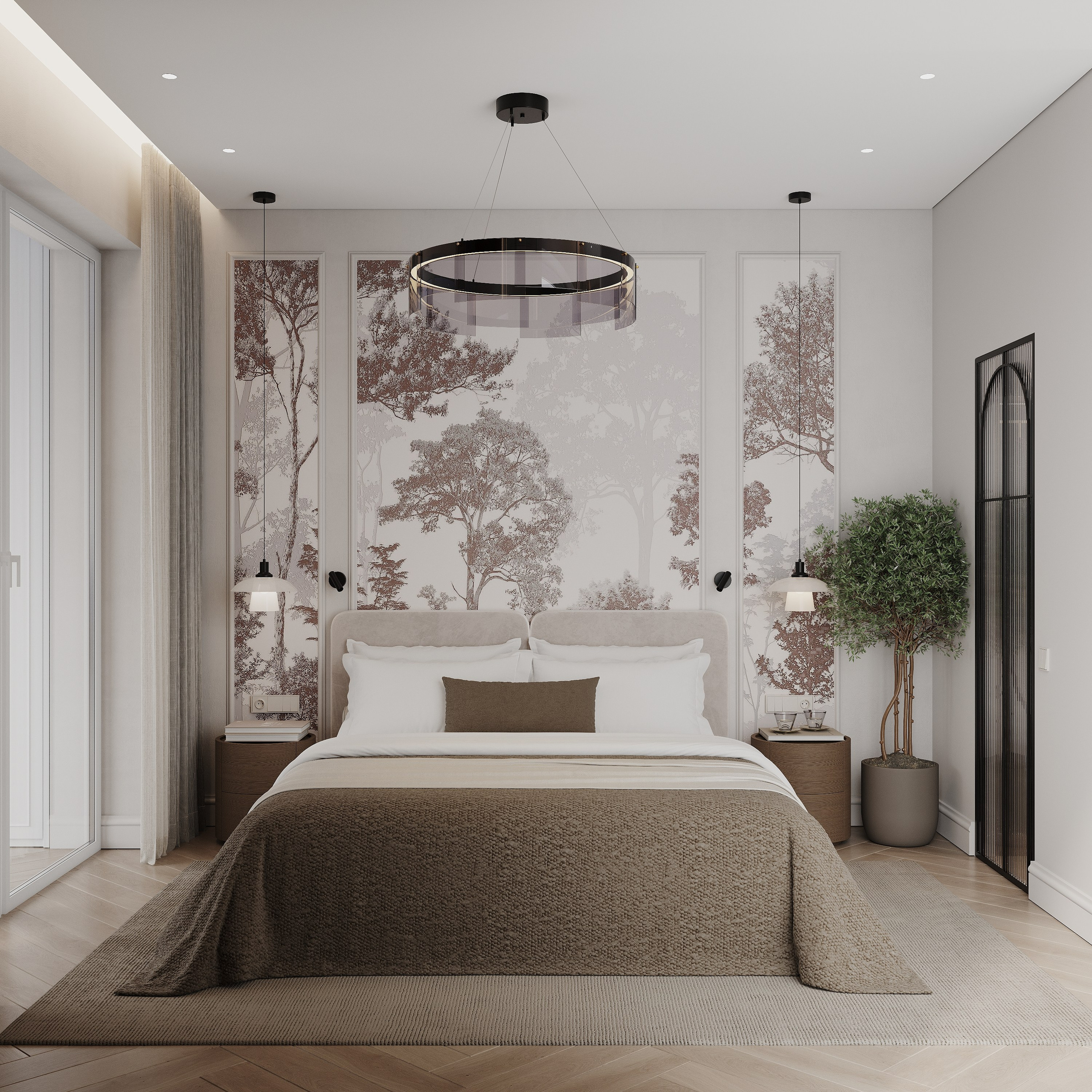 ЖК Наука 73 кв.м, г. Санкт-Петербург. 3d визуализатор Анастасия Науменко