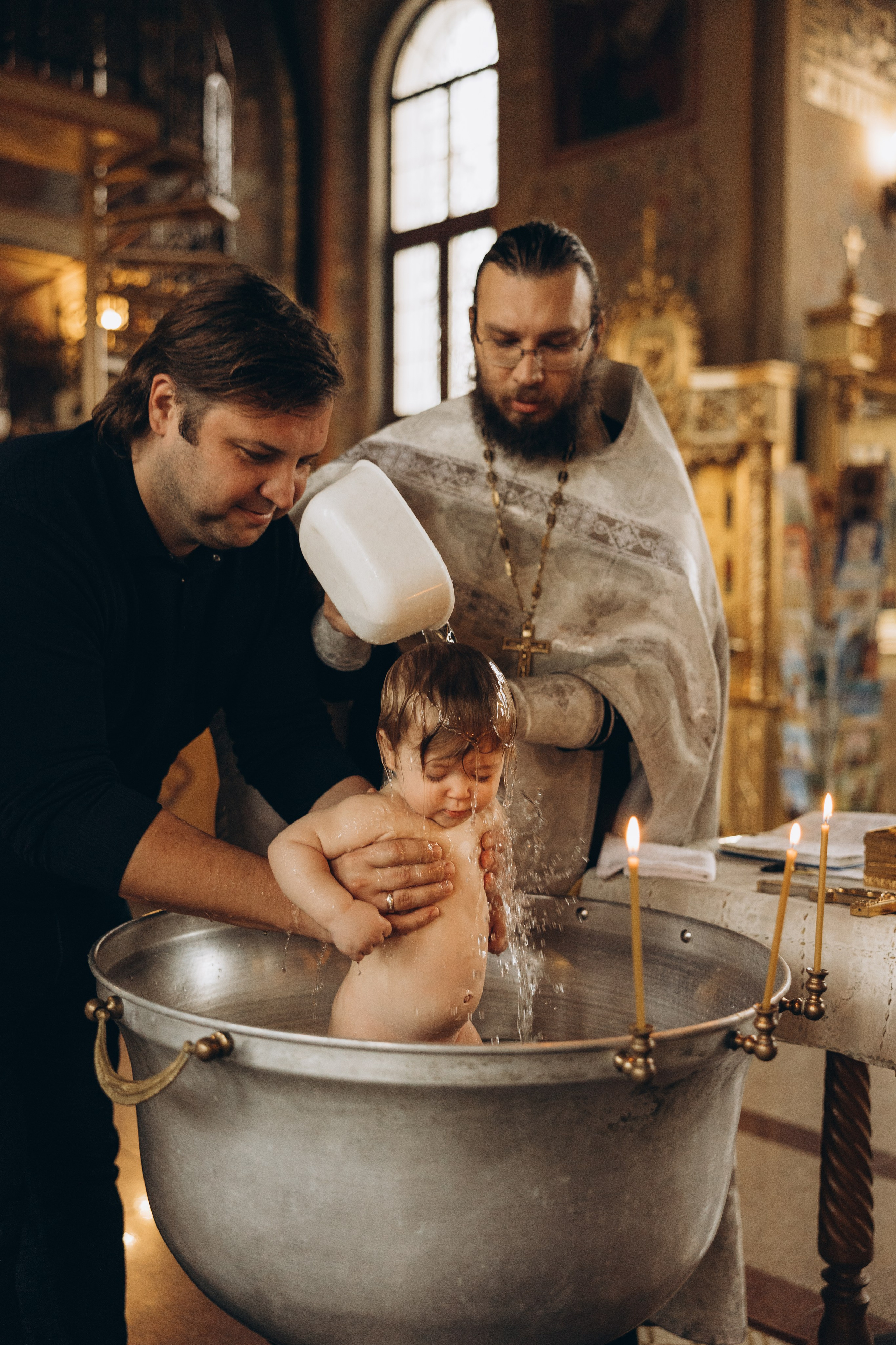 Крещение Дианы. Семейный фотограф в Москве Виктория Ястребинская