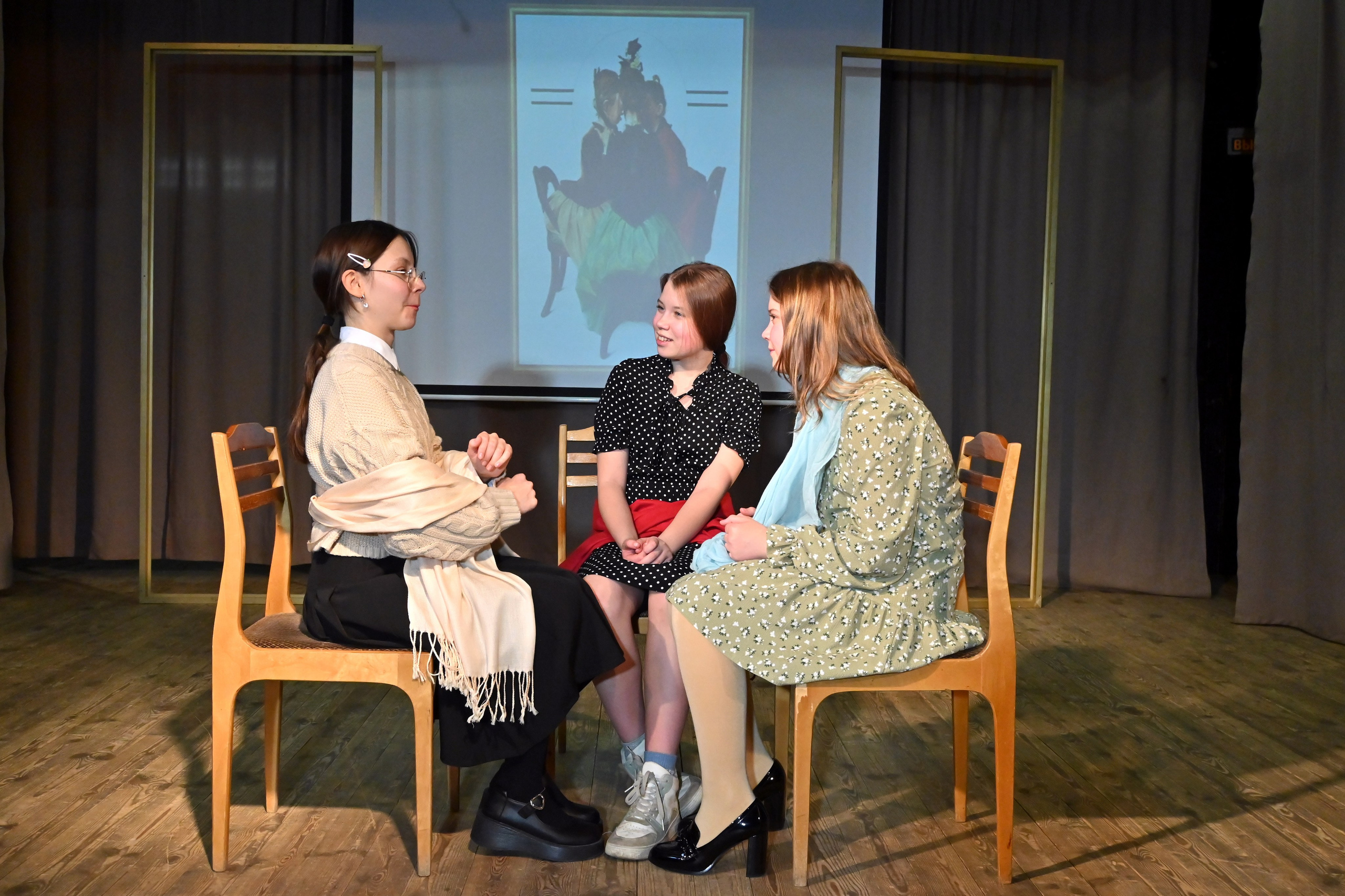 Юные театралы 09.02.2024. Профессиональный фотограф в Москве Алёна Котова