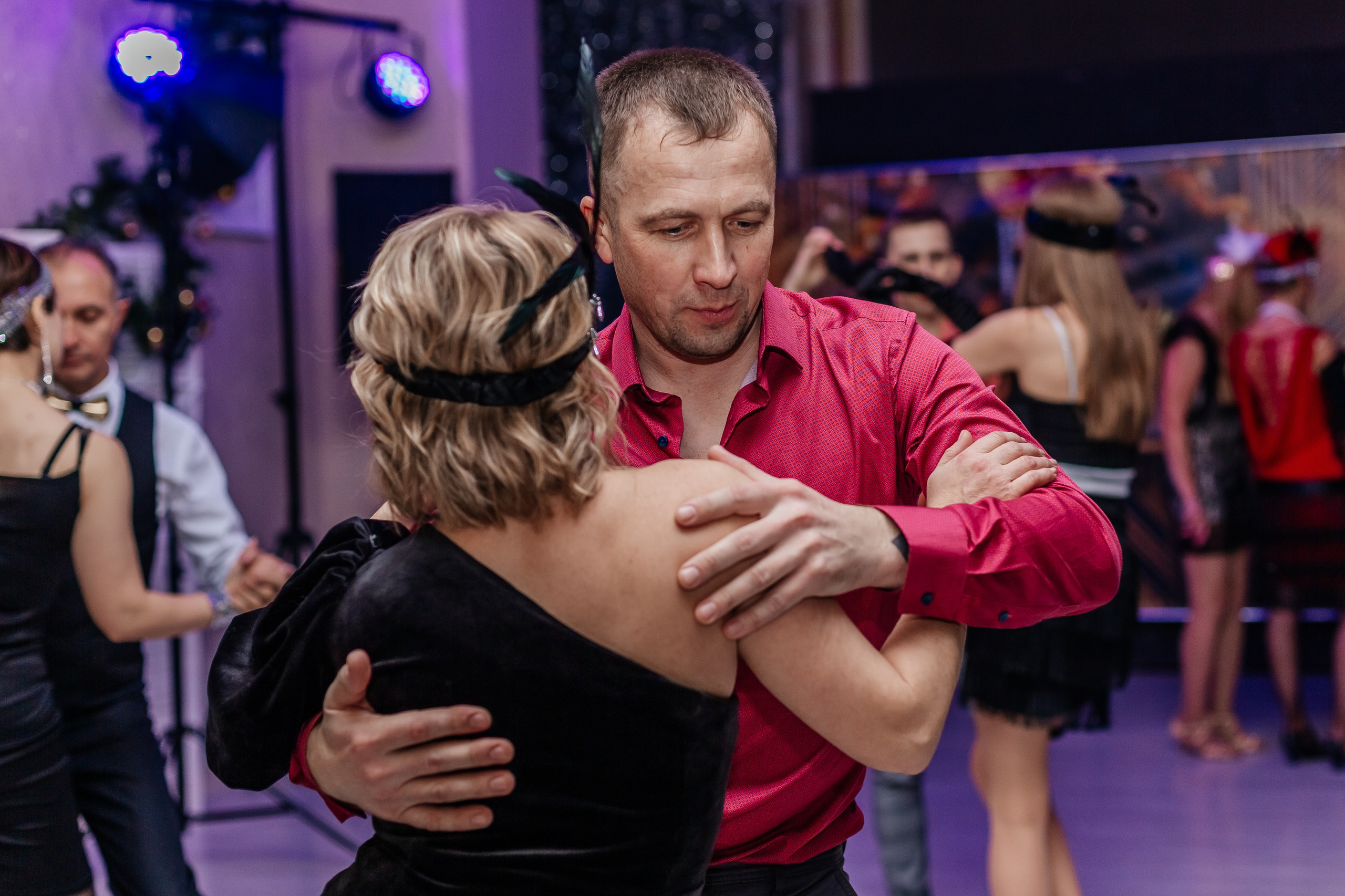 Новогодняя танцевальная хастл-вечеринка в стиле Гетсби. Фотограф Краснодар Марго Хелбен