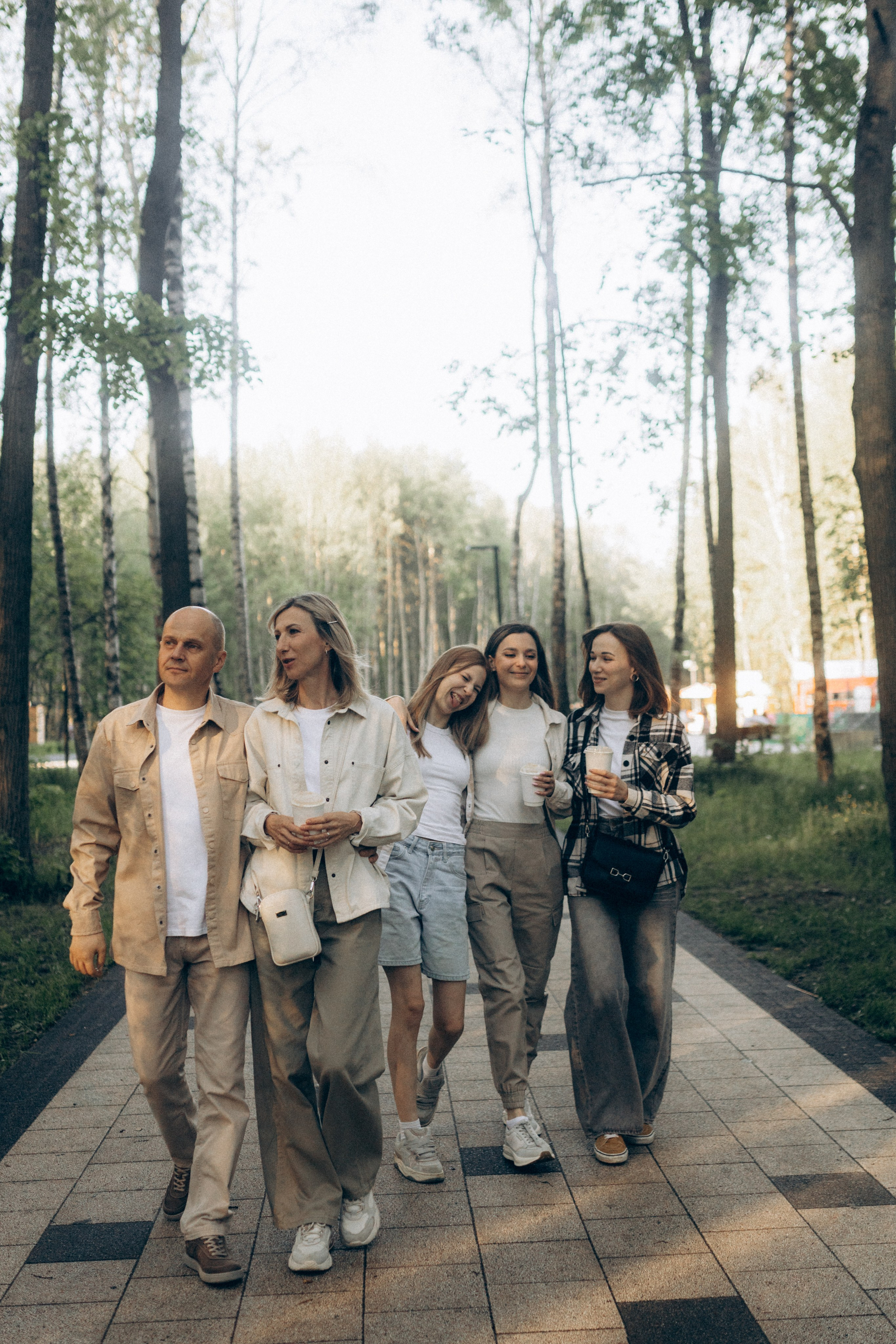 Семейная прогулка в парке. Фотограф НОГИНСК, Москва, Анастасия Белая