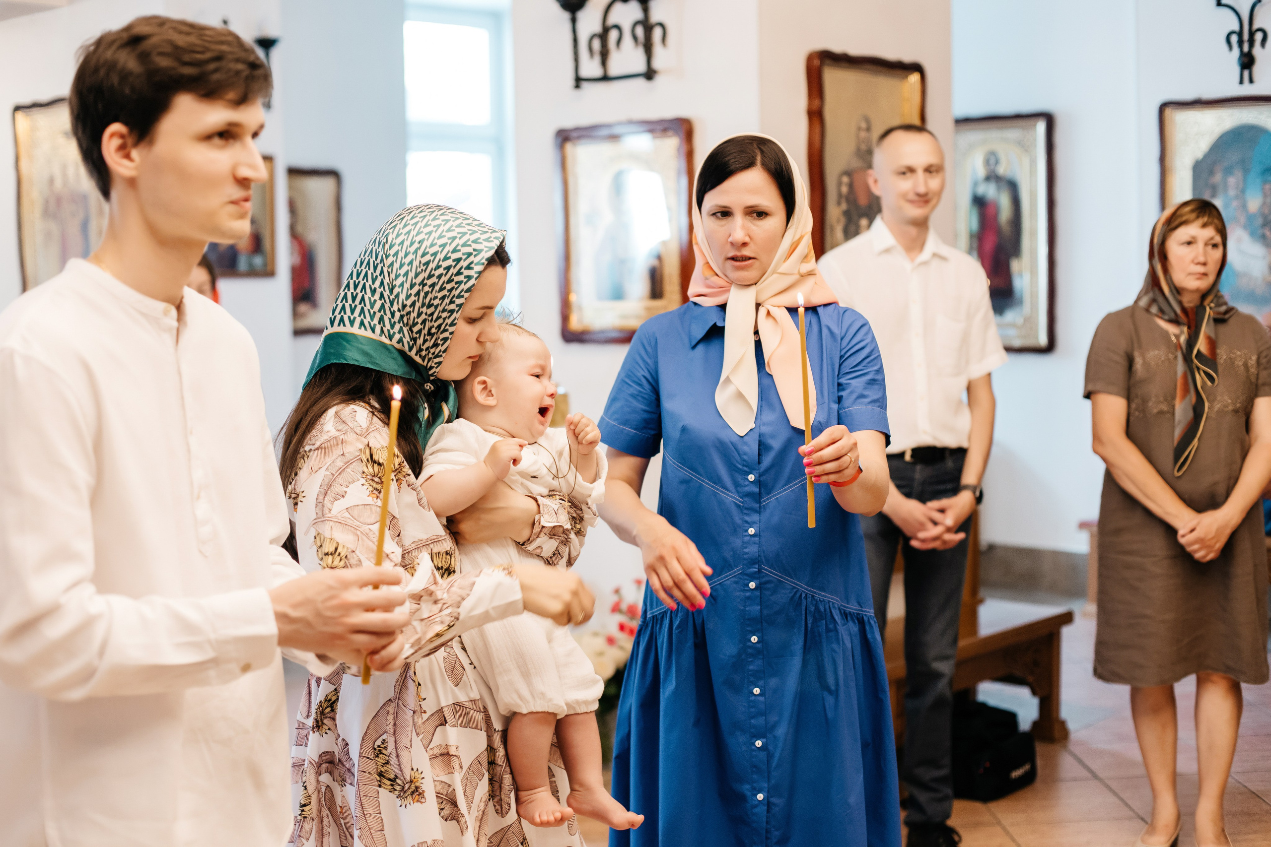 Крещение Андрея. Церковь Преображения Господня. Фотограф ВИКА МЕДУЗА