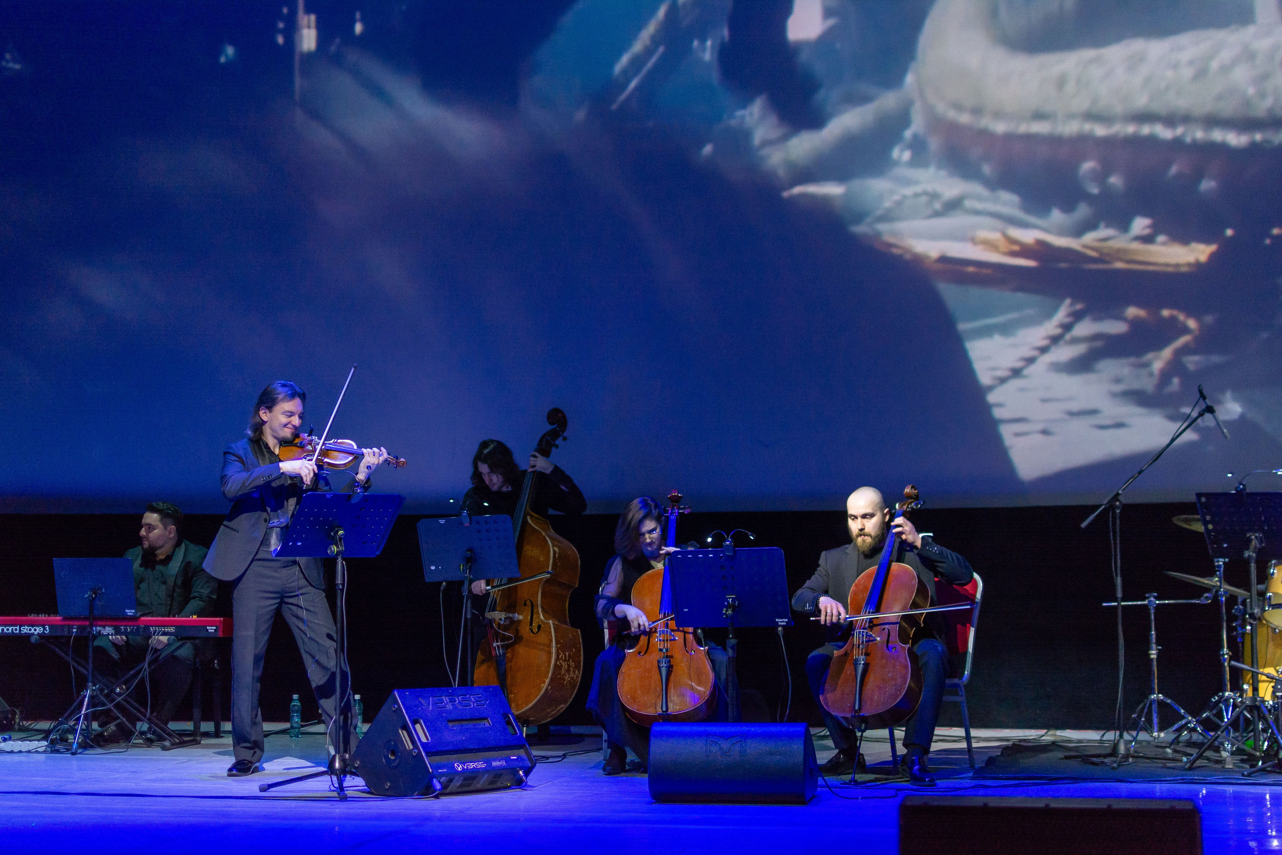 Концерт оркестра Cinematica. Репортажный фотограф в Новосибирске