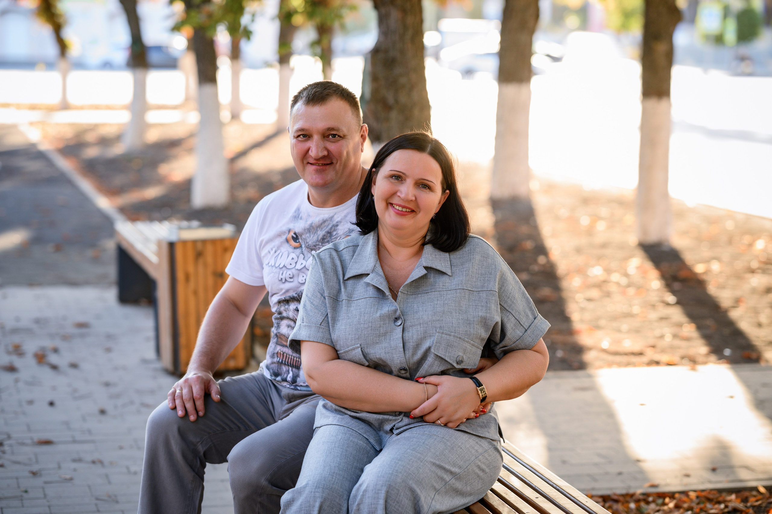 Прогулка по городу. Алексей. Оксана. Катерина. Свадебный и семейный фотограф в Миллерово и Ростове Алёна Черепенина