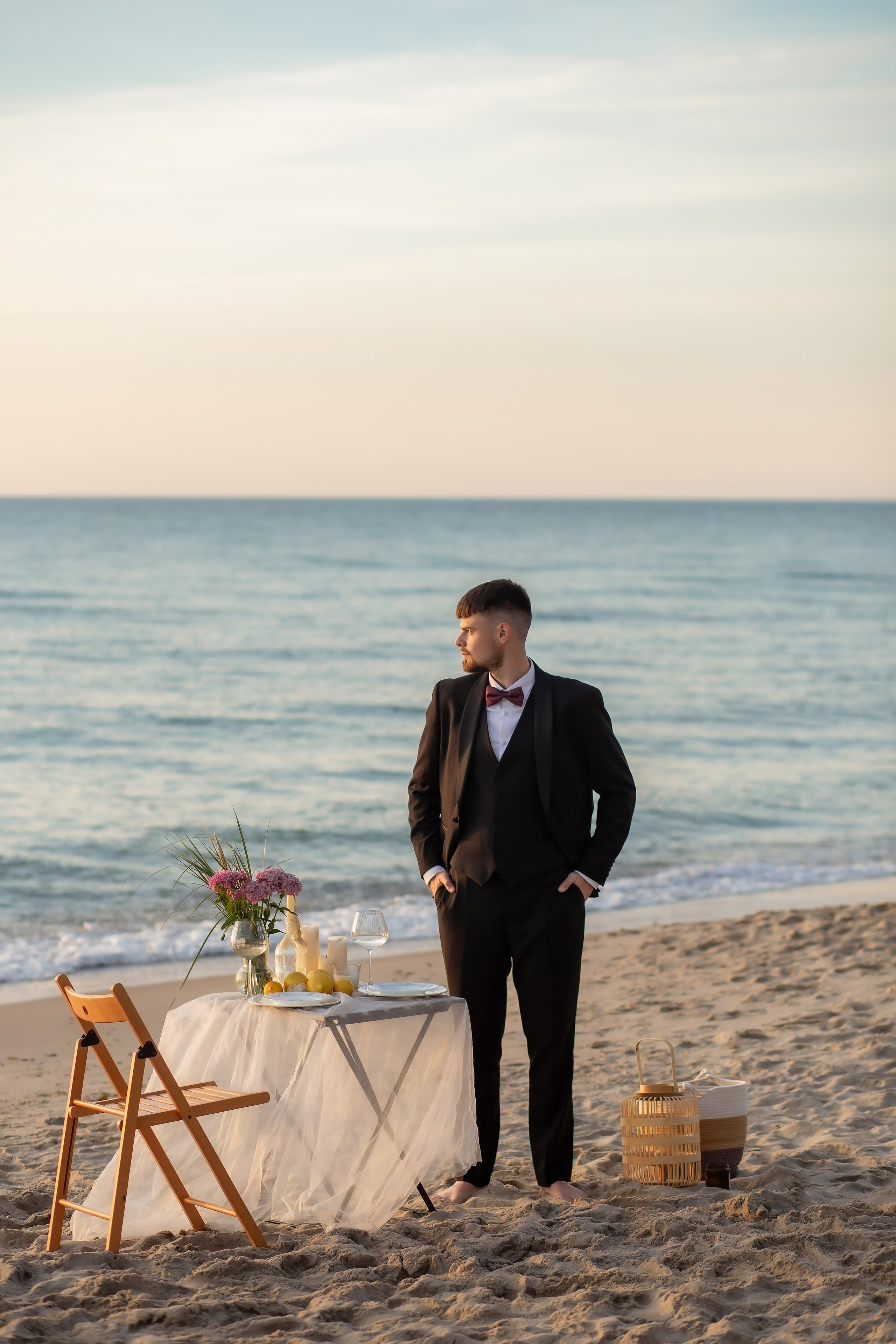 Александра и Влад. На закате. Фотограф в Калининграде Решетникова Алина