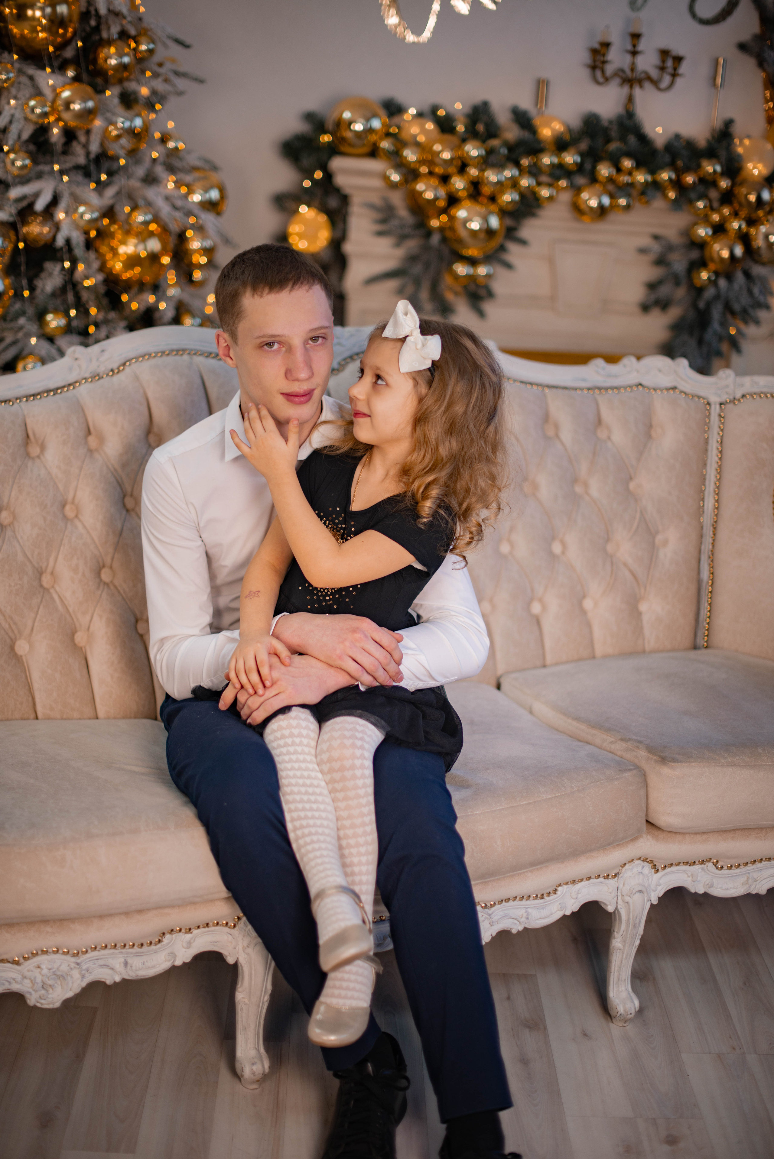 Новогодняя съёмка в студии в Абакане. Семейный и свадебный фотограф в Абакане Юлия Су