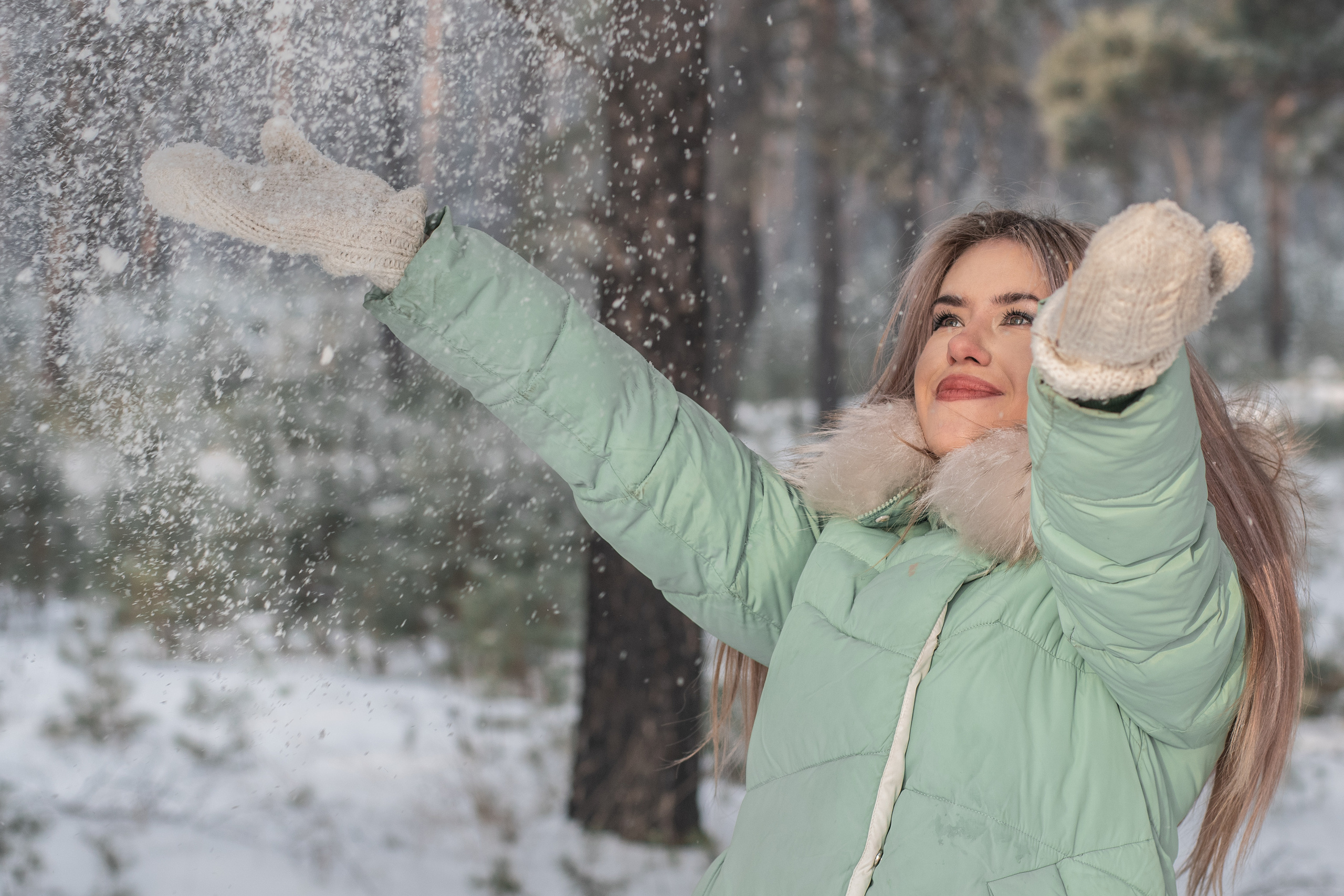 Алина. Зима. Семейный и свадебный фотограф в Абакане Юлия Су