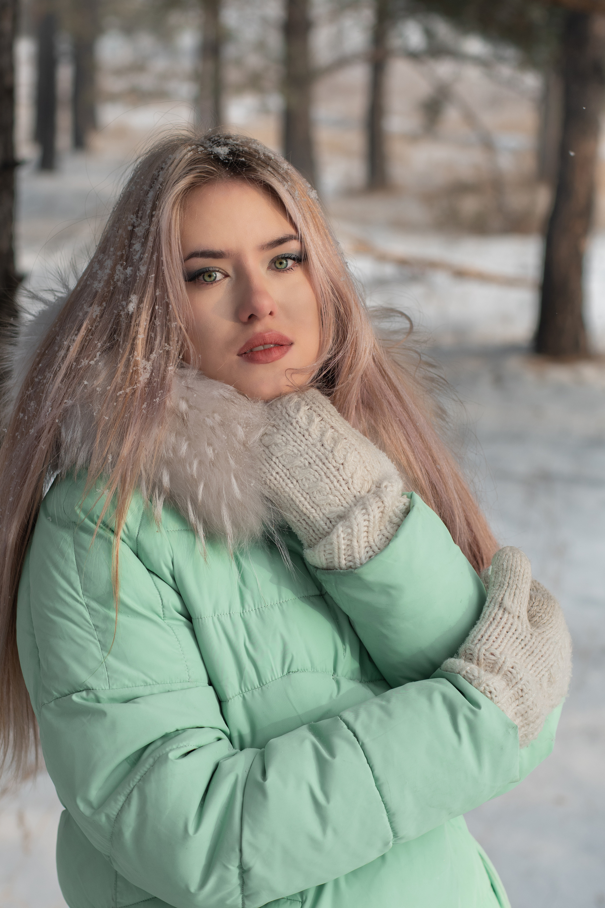 Алина. Зима. Семейный и свадебный фотограф в Абакане Юлия Су