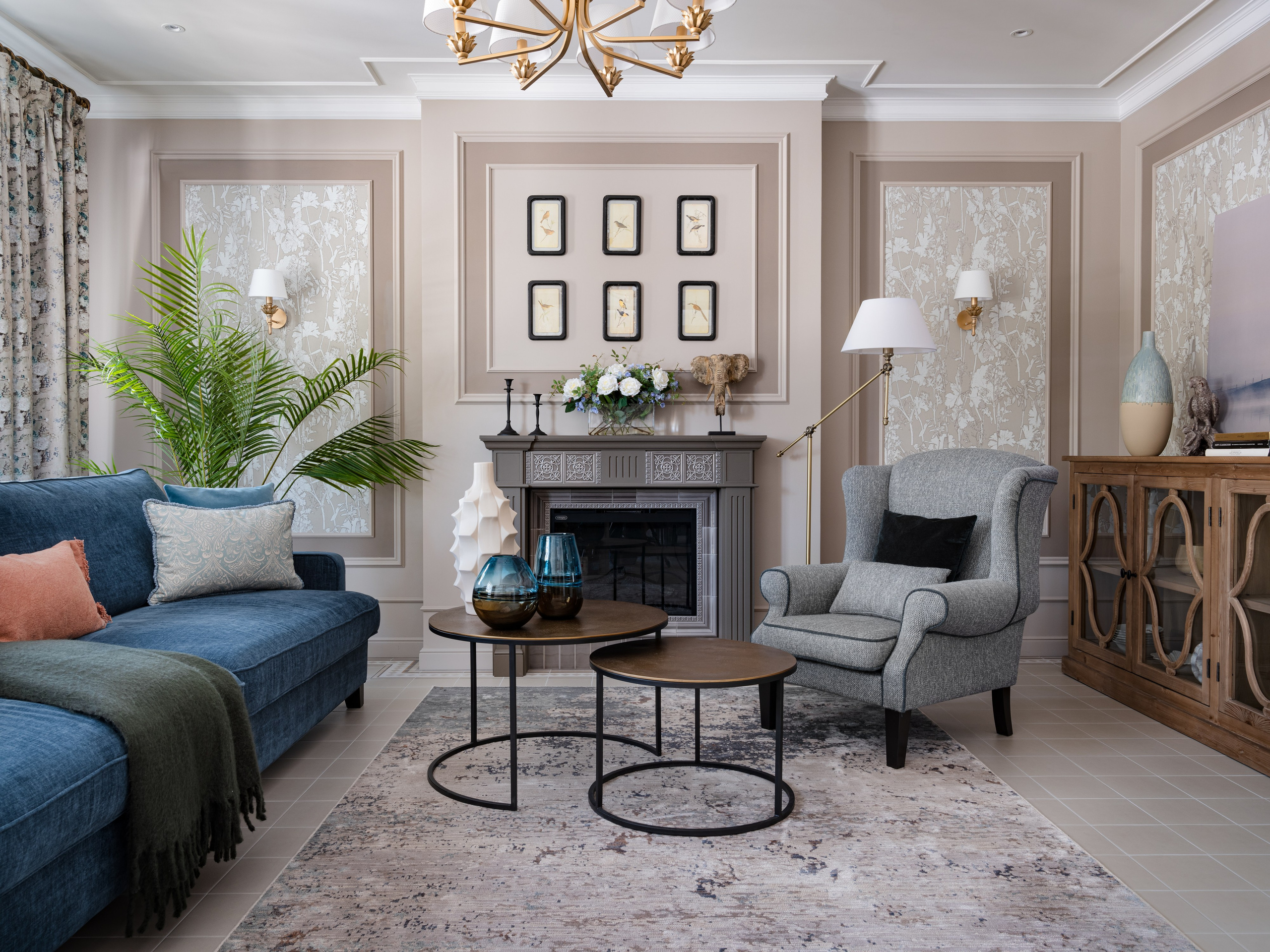 Загородный дом в классическом стиле. Фотограф Наталья Вершинина