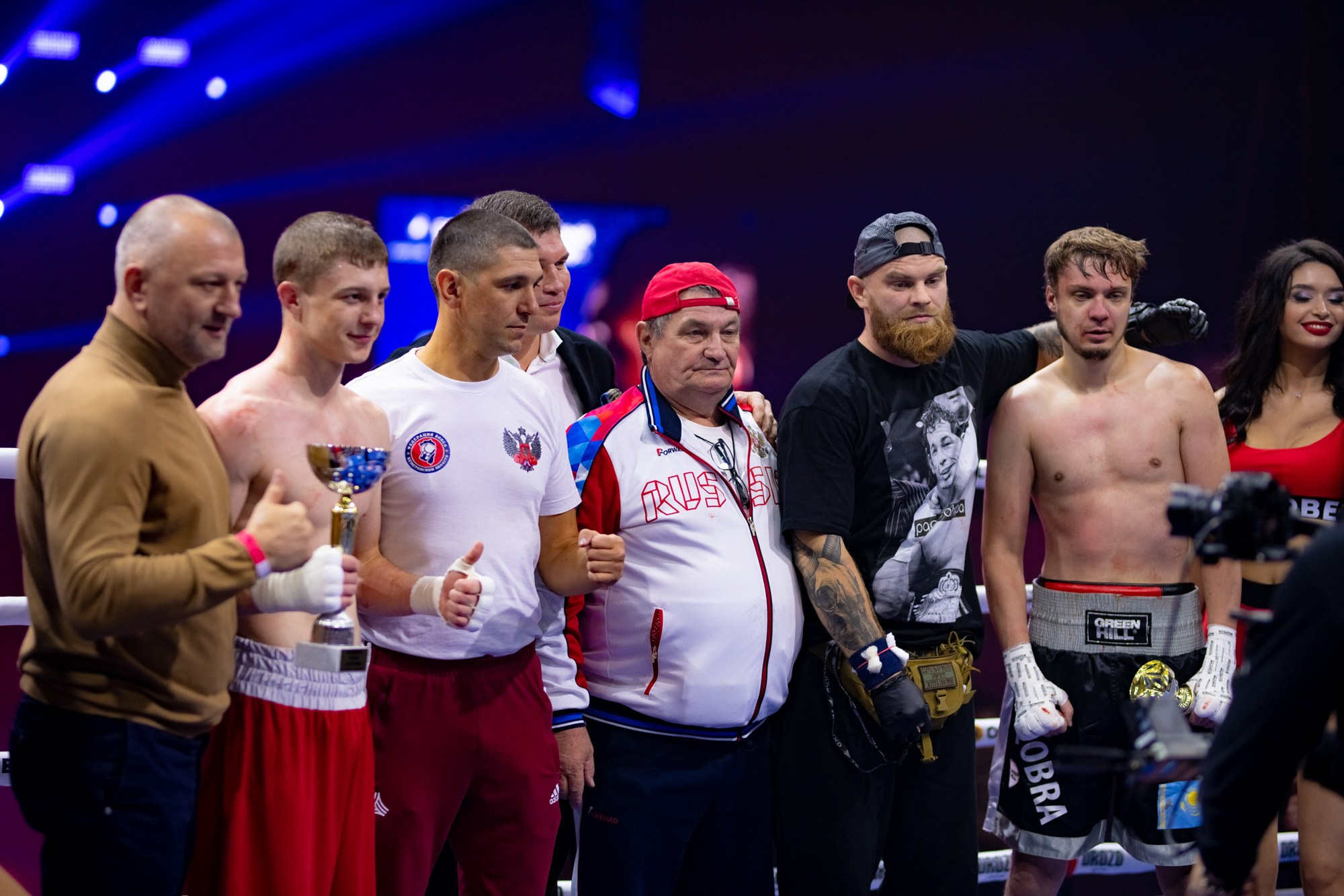 Вечер бокса в Прокопьевске. ProfotoNK