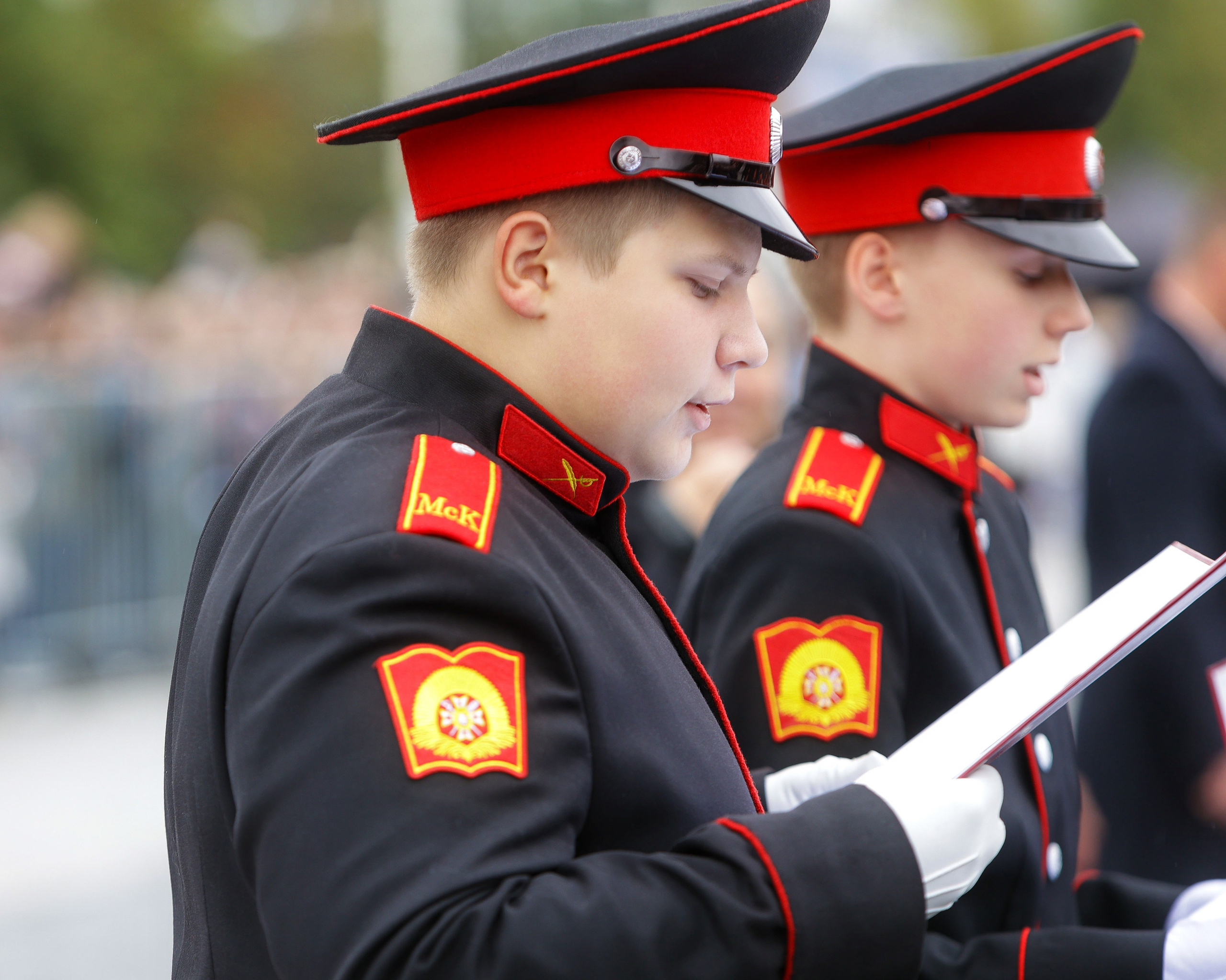 Посвящению в кадеты в Первом Московском кадетском корпусе, Дипломатической кадетской школы. Выпускные альбомы и школьный фотограф в Подольске, Троицке, Щербинке, Москве и Московской области