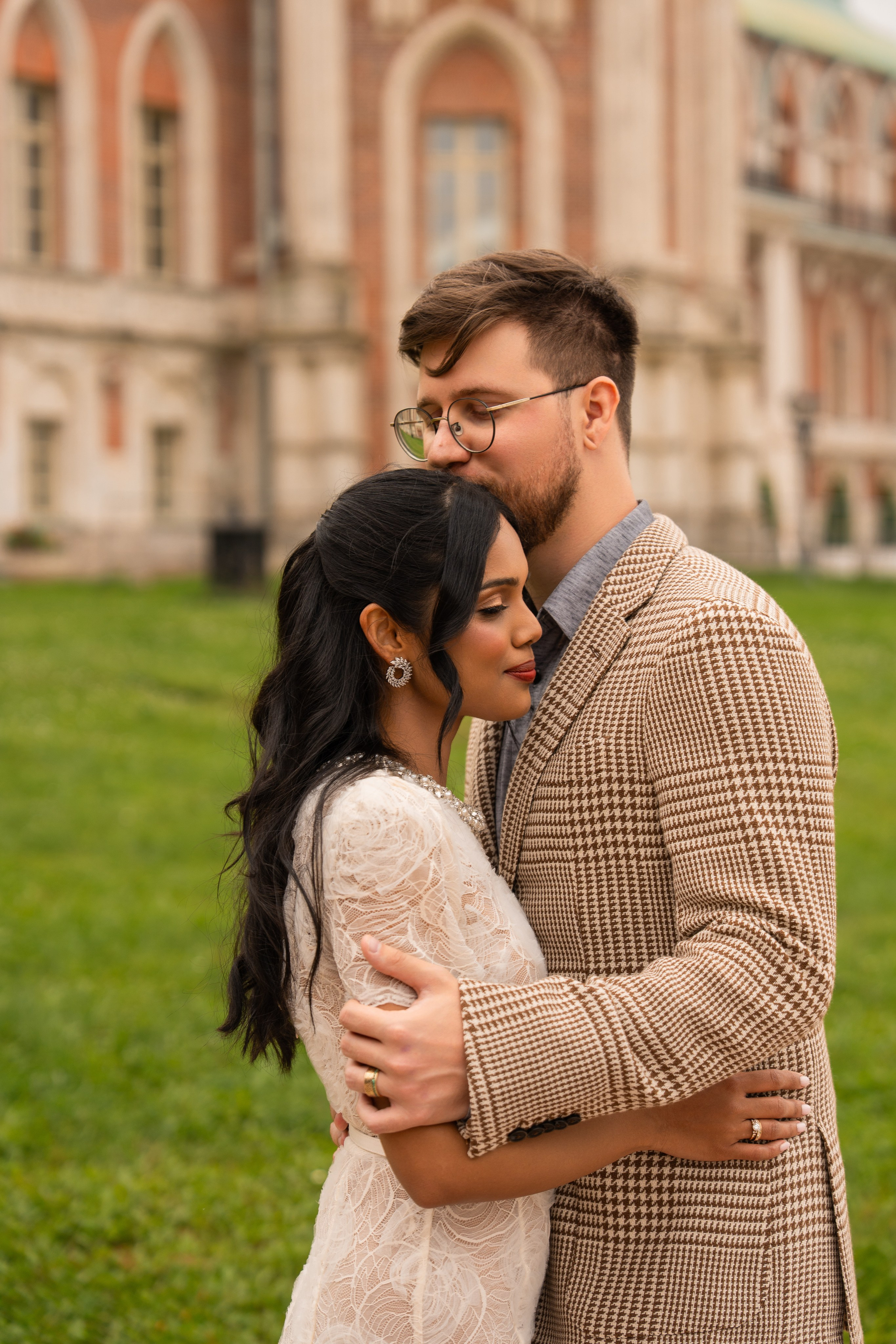 Максим и Харша, Царицыно. Свадебный фотограф в Москве Анна Полушина