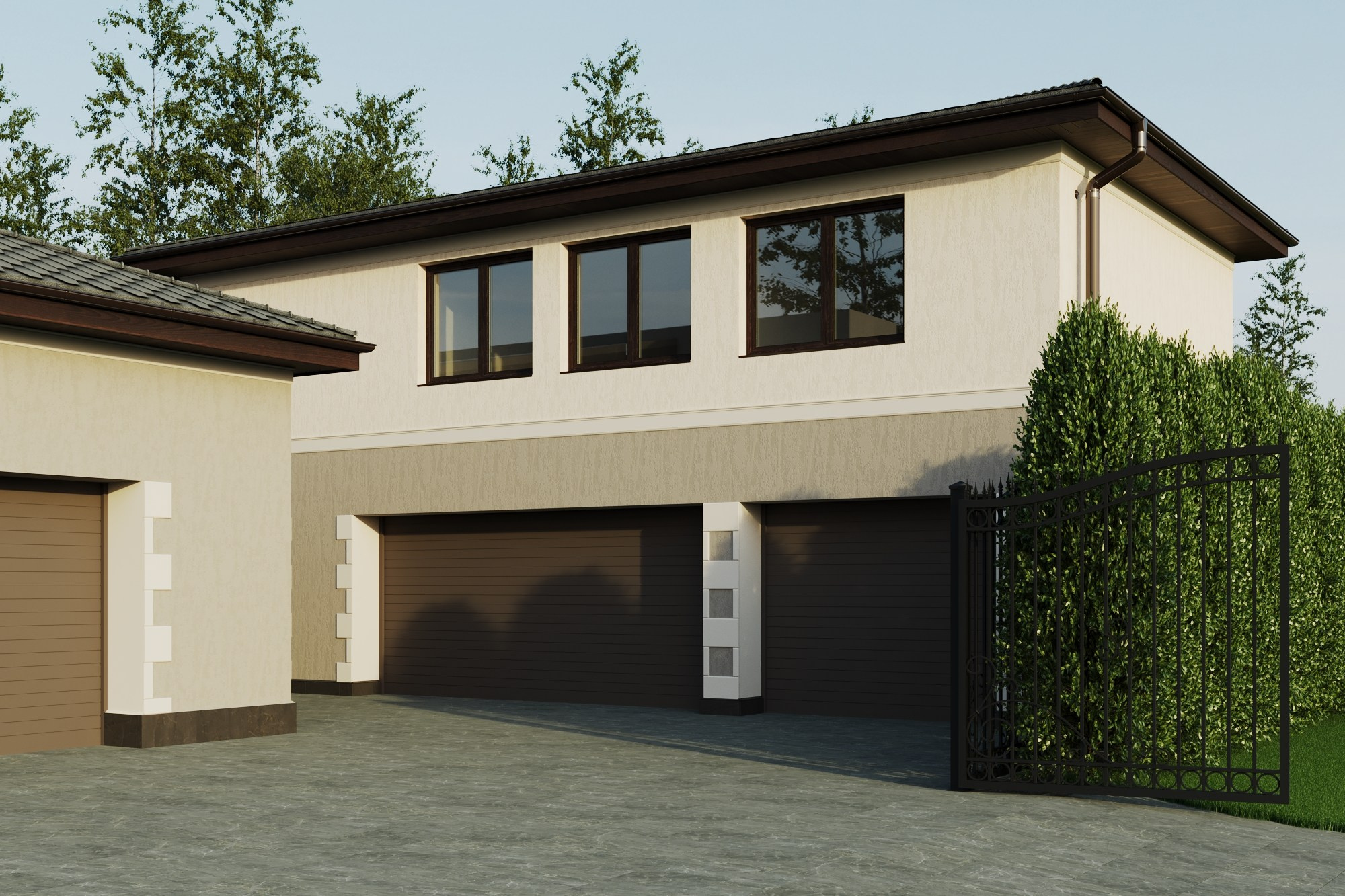 Экстерьеры. 3D-визуализация интерьеров и мебели | Larionova.vis — для студий и дизайнеров