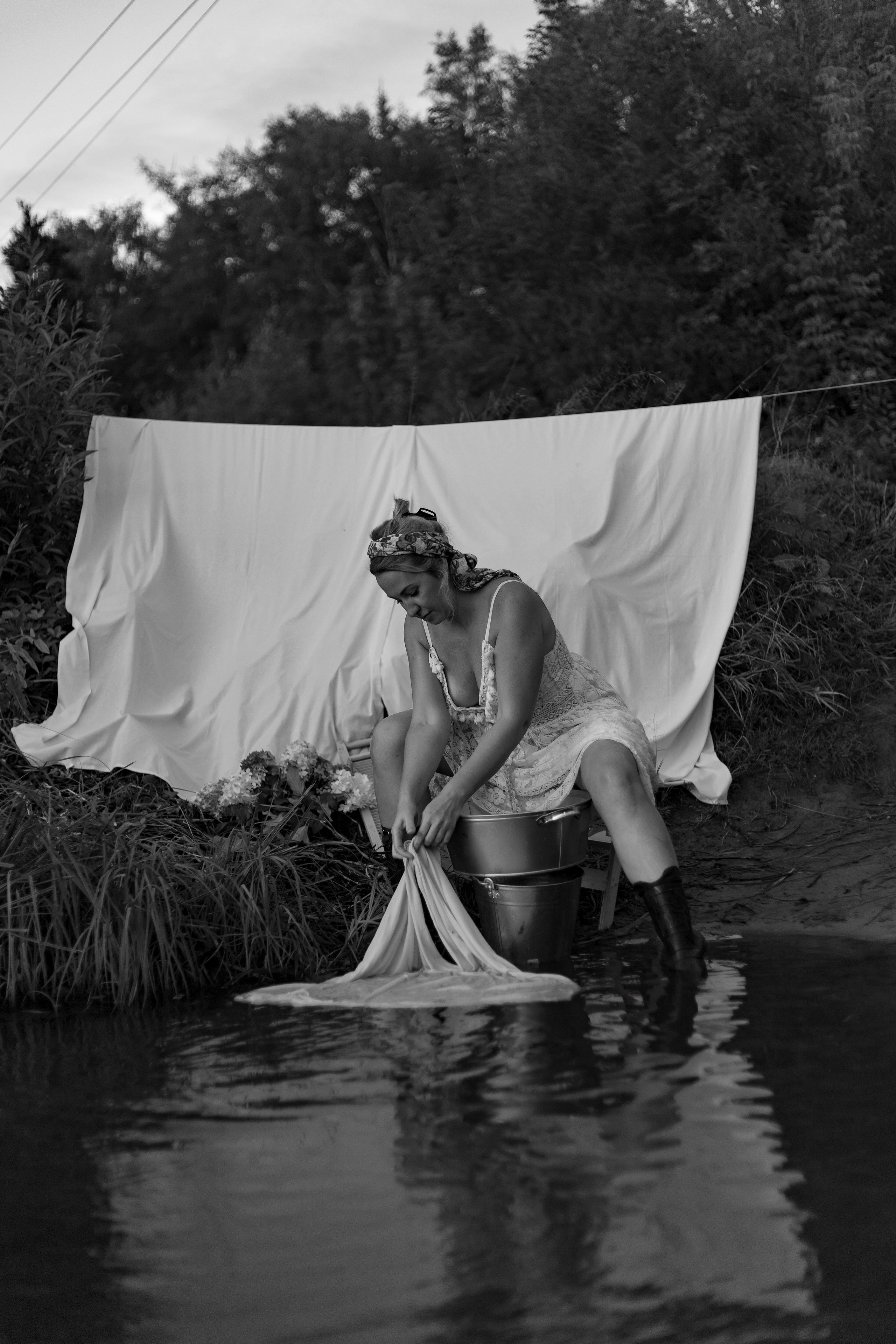 Ольга фотосессия стирка. Семейный, детский фотограф в Твери Кираева Лилия