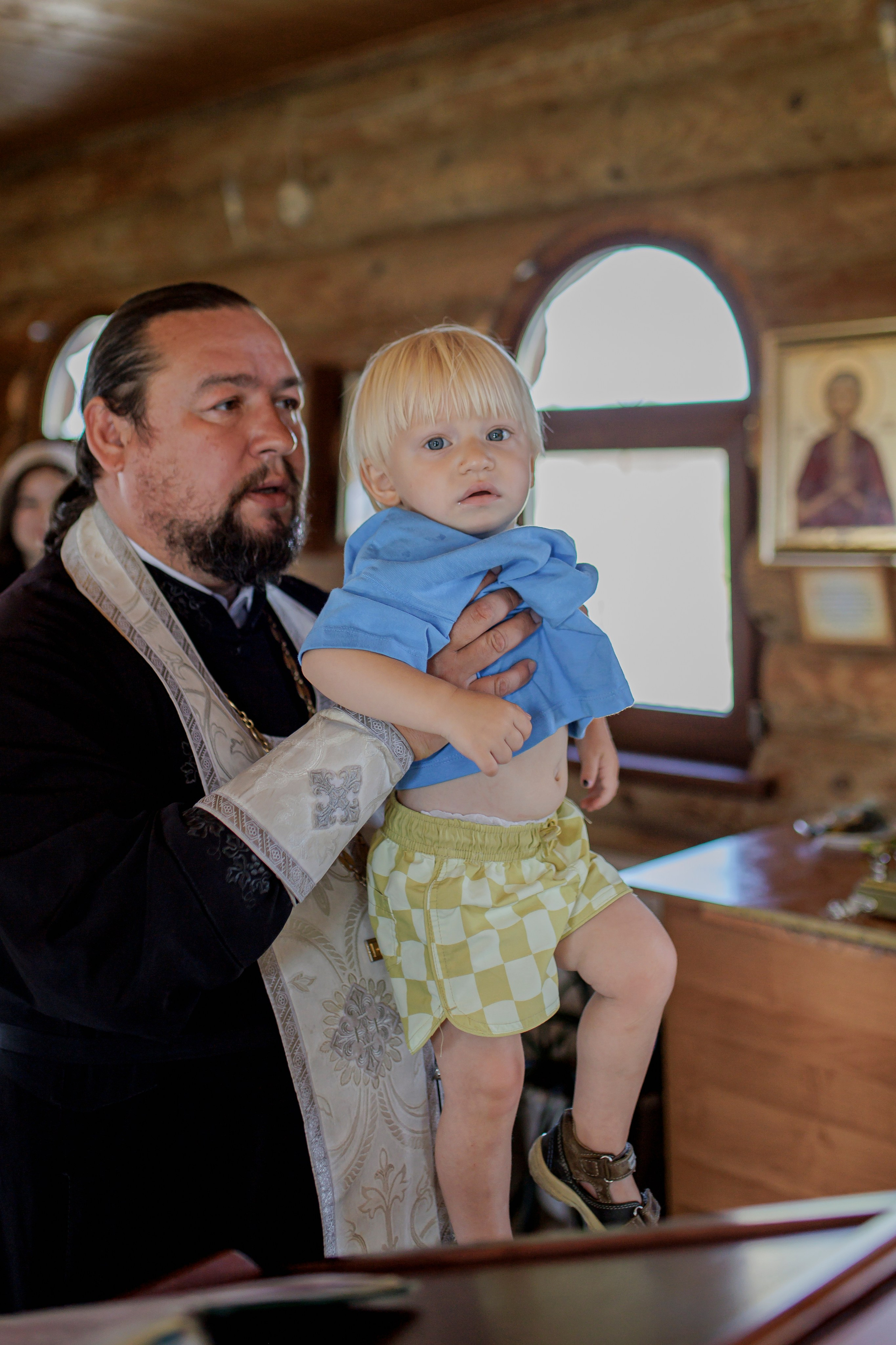 Сьемка Таинства Крещения. Семейный и детский фотограф в Рязани Васюгова Мария