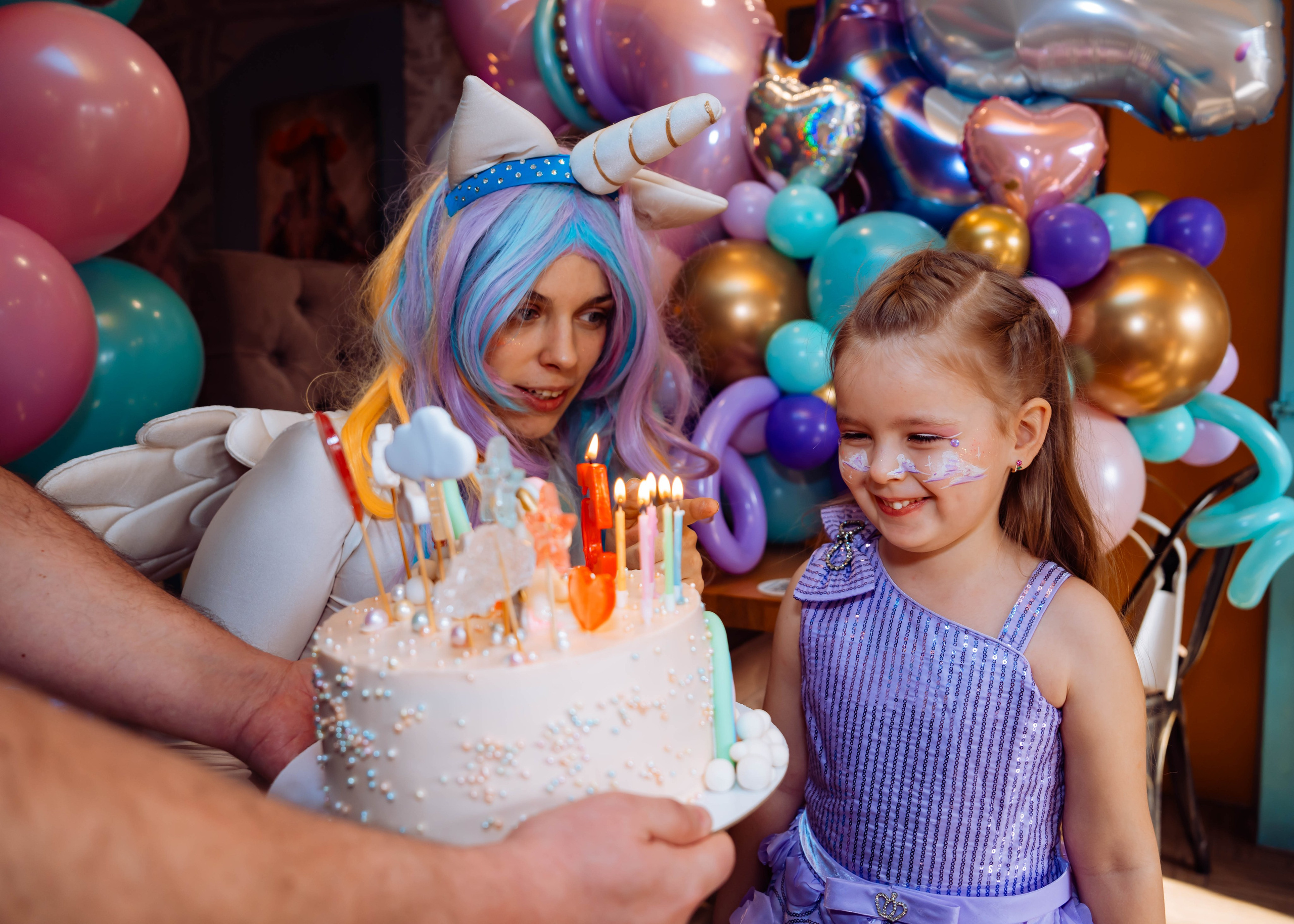 День Рождения с Единорожкой. Крамер Юлиана детский и семейный фотограф