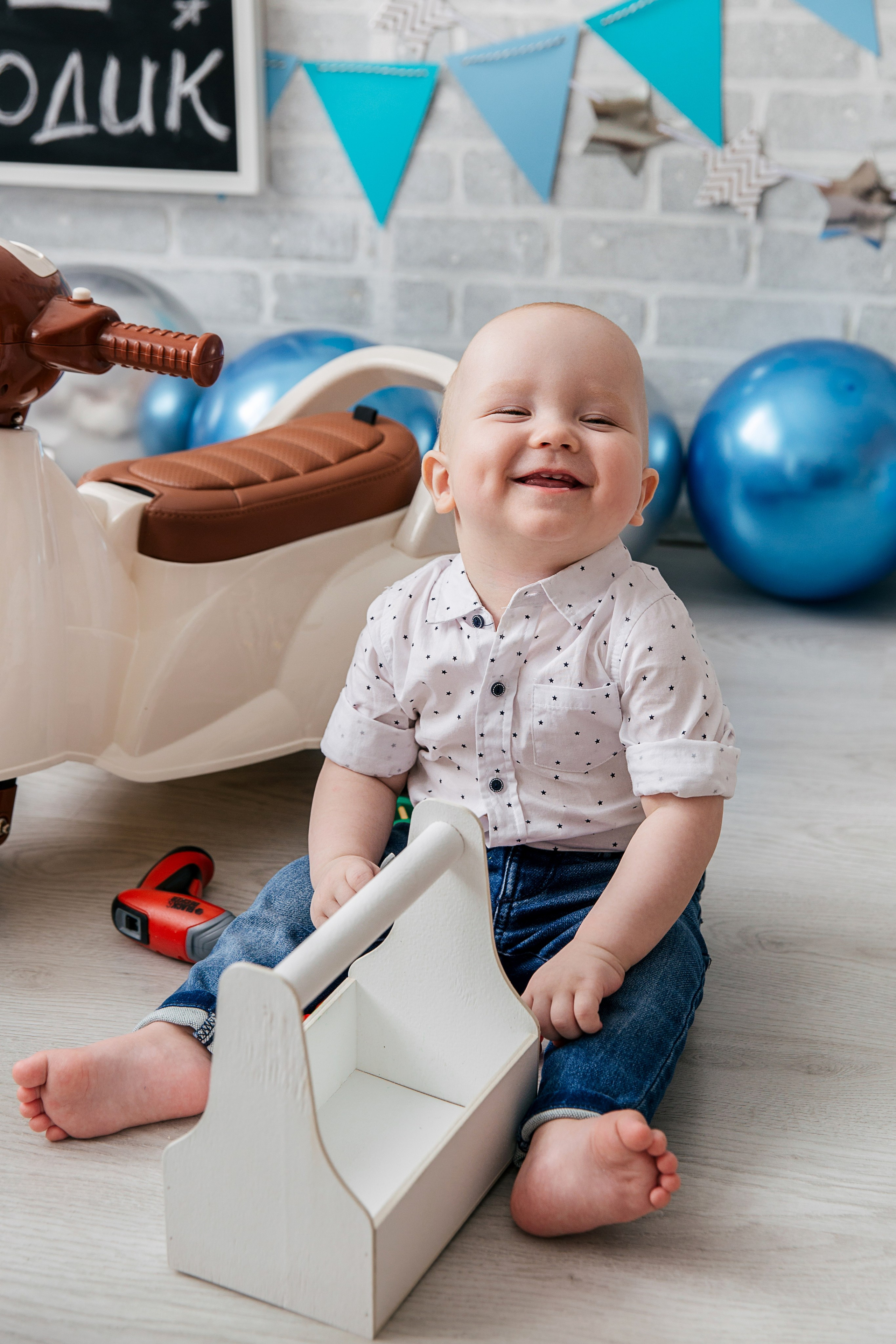 Мотоцикл. Детский фотограф, выпускные альбомы в Нижнем Новгороде Бодягина Мария