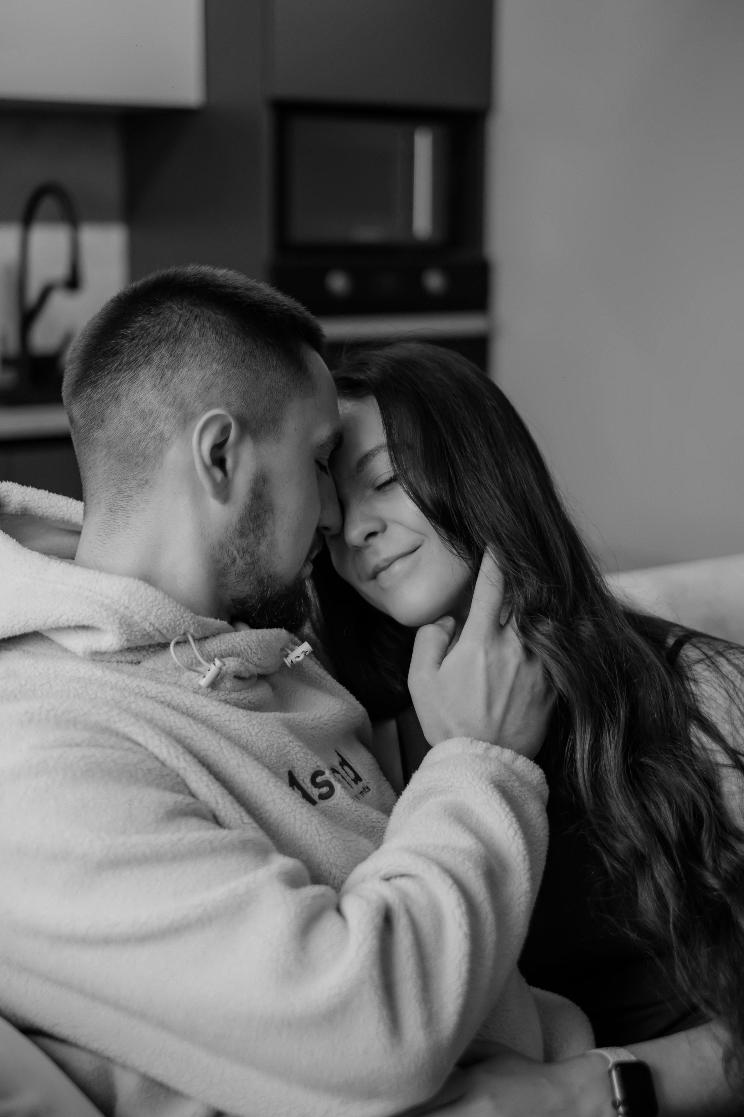 Катя, Саша и Еся | домашняя съемка. Фотограф в Новосибирске Диана Ильиных