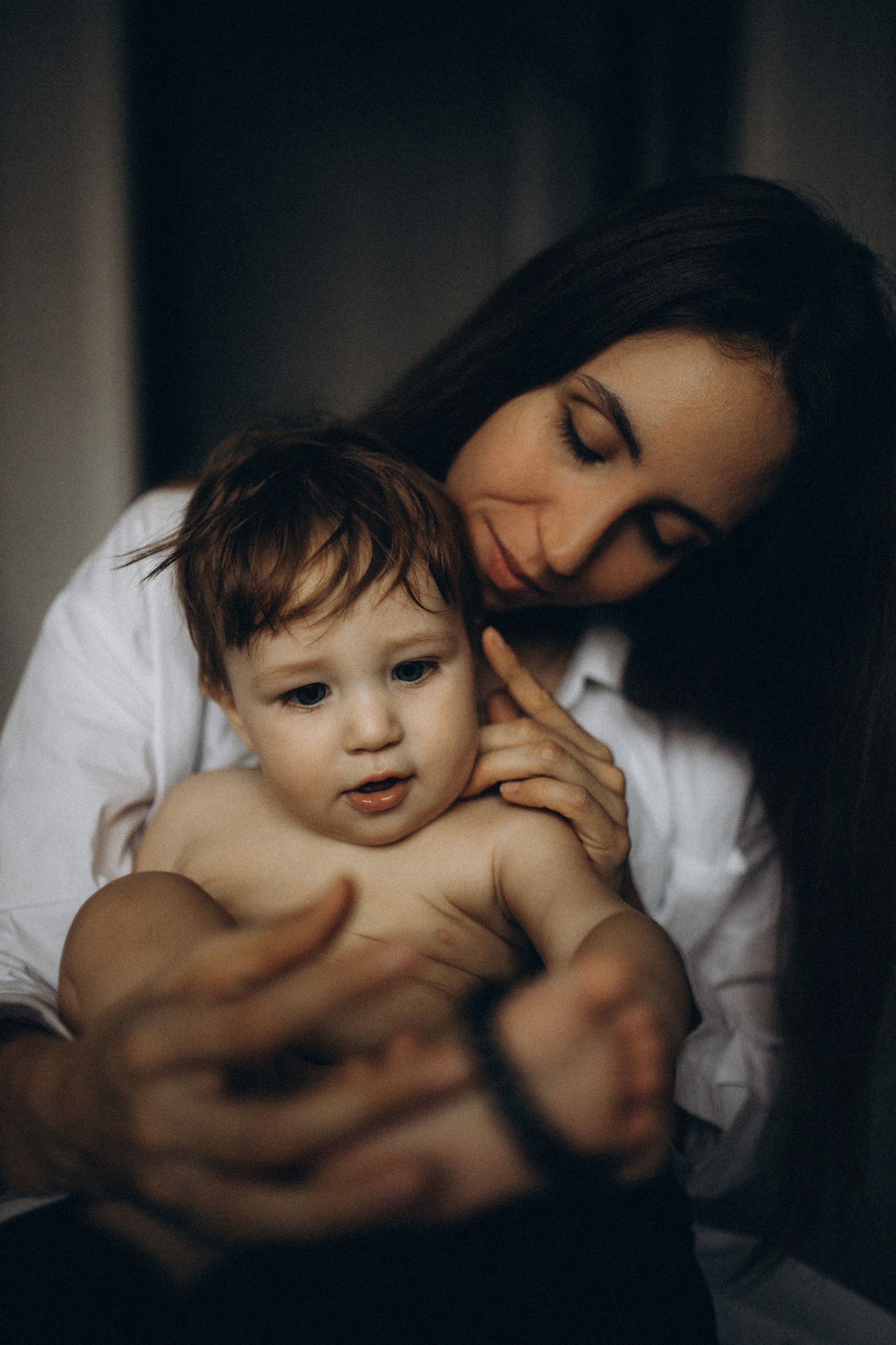 Марина и Дима (11 мес). Семейный и детский фотограф Красноярск Иркутск Денк Анна