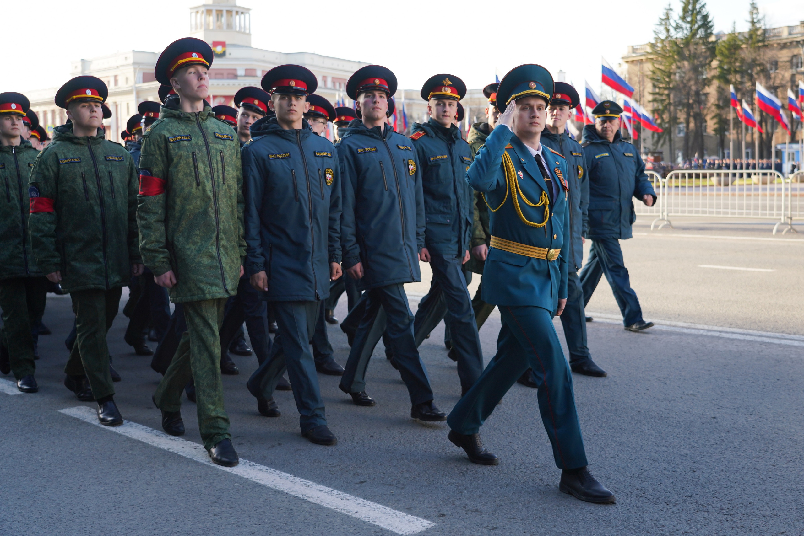 Парад Победы. Фотограф Кемерово